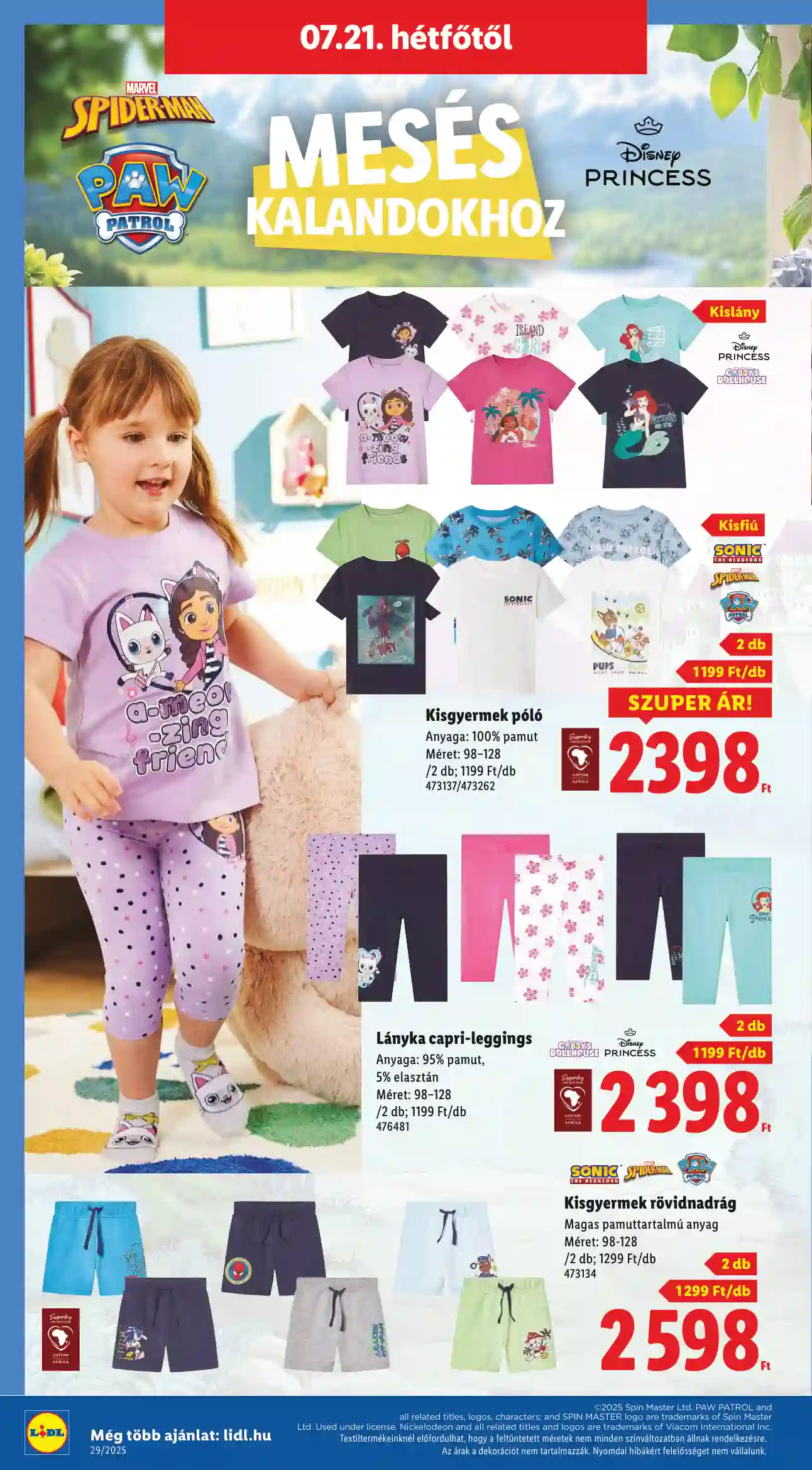 Lidl akciós újság 29. hét (Érvényes 07.17-től) (48 oldal)