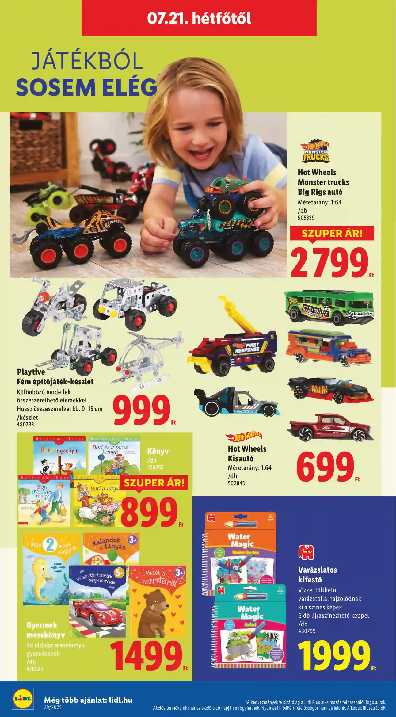 Lidl akciós újság 29. hét (Érvényes 07.17-től) (50 oldal)