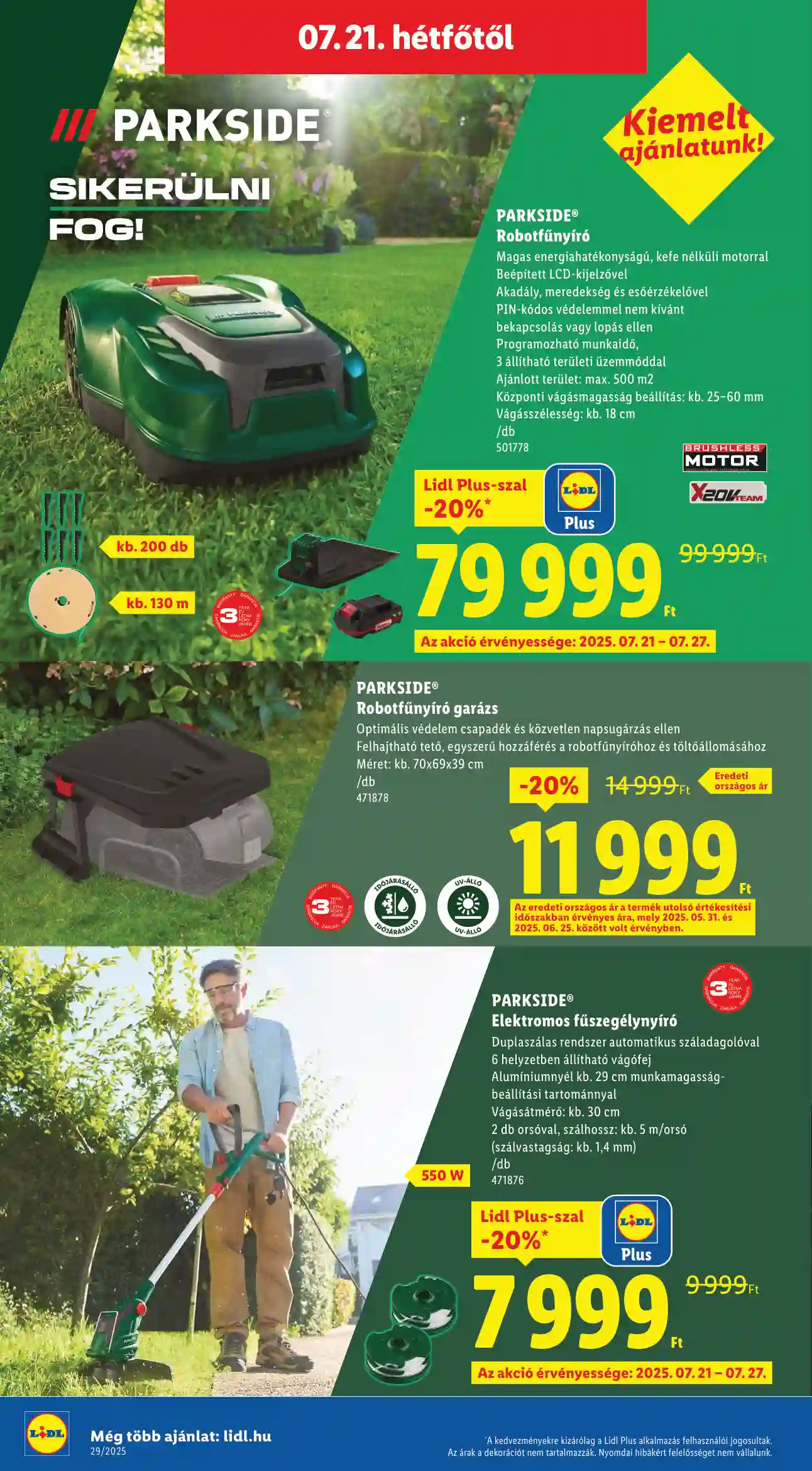 Lidl akciós újság 29. hét (Érvényes 07.17-től) (52 oldal)