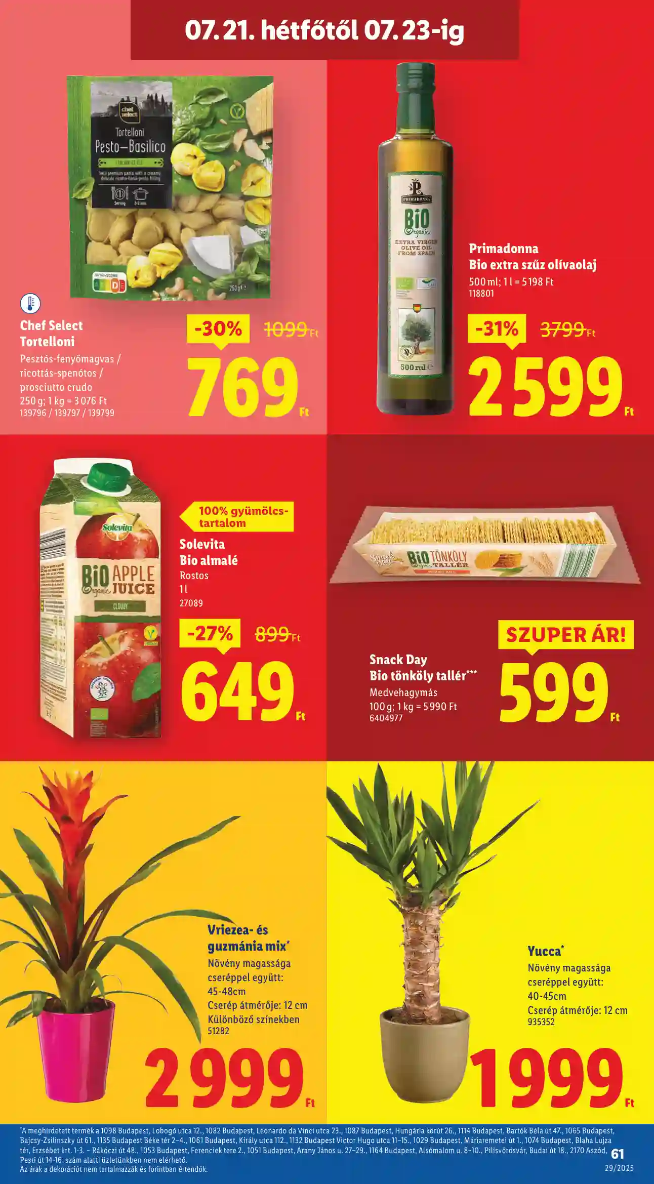 Lidl akciós újság 29. hét (Érvényes 07.17-től) (58 oldal)