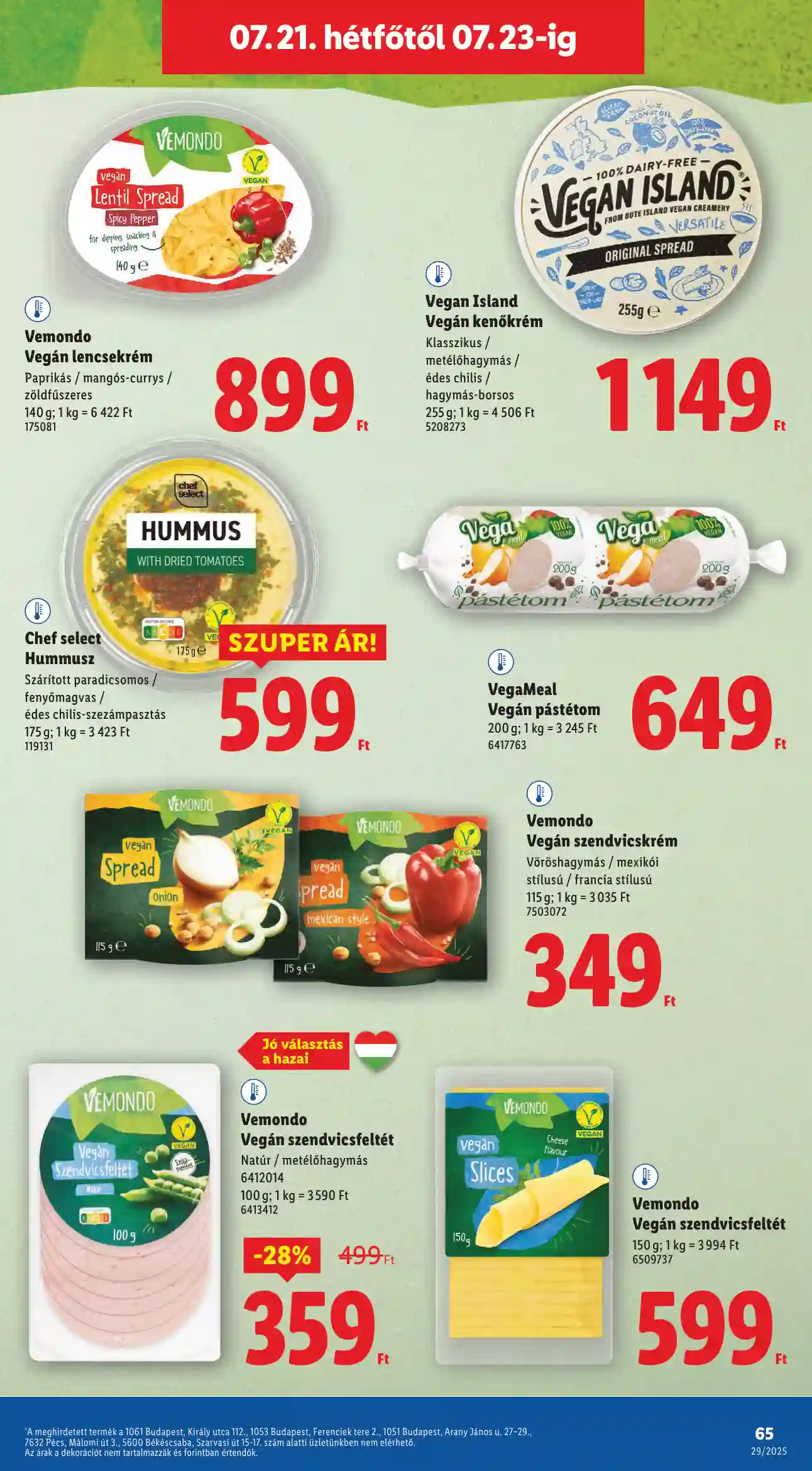 Lidl akciós újság 29. hét (Érvényes 07.17-től) (62 oldal)