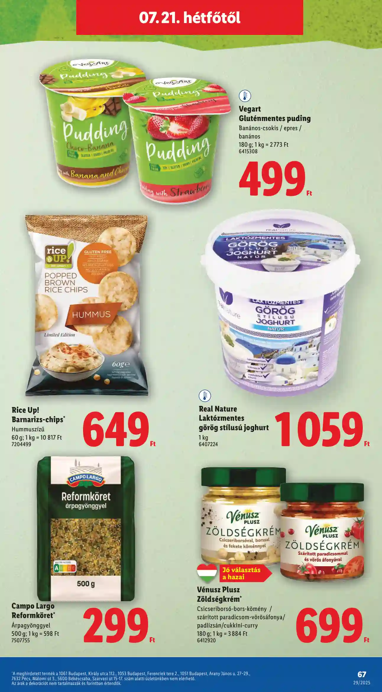 Lidl akciós újság 29. hét (Érvényes 07.17-től) (64 oldal)