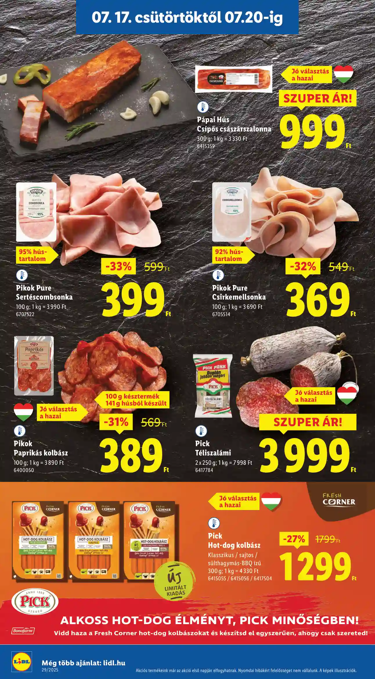 Lidl akciós újság 29. hét (Érvényes 07.17-től) (68 oldal)
