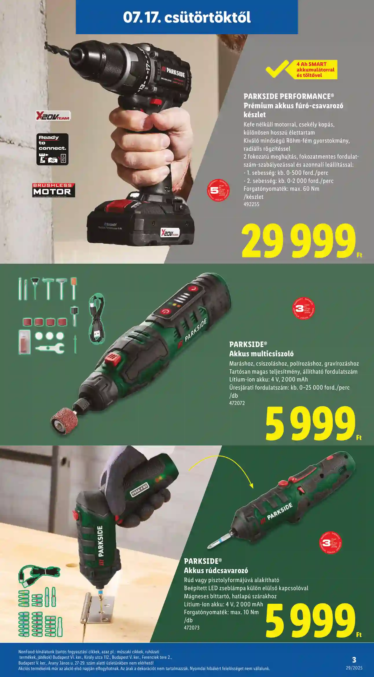 Lidl akciós újság 29. hét (Érvényes 07.17-től) (13 oldal)