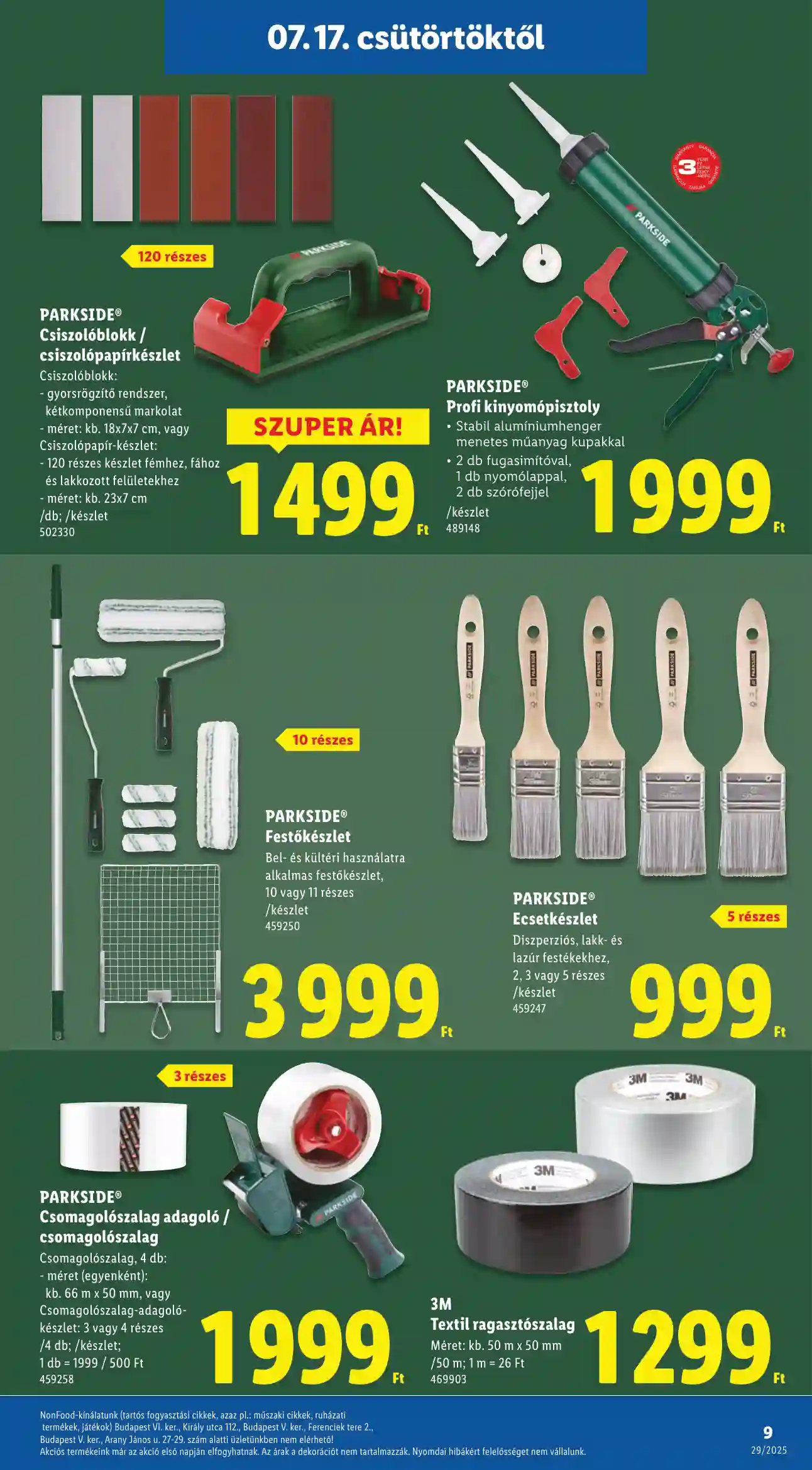 Lidl akciós újság 29. hét (Érvényes 07.17-től) (22 oldal)