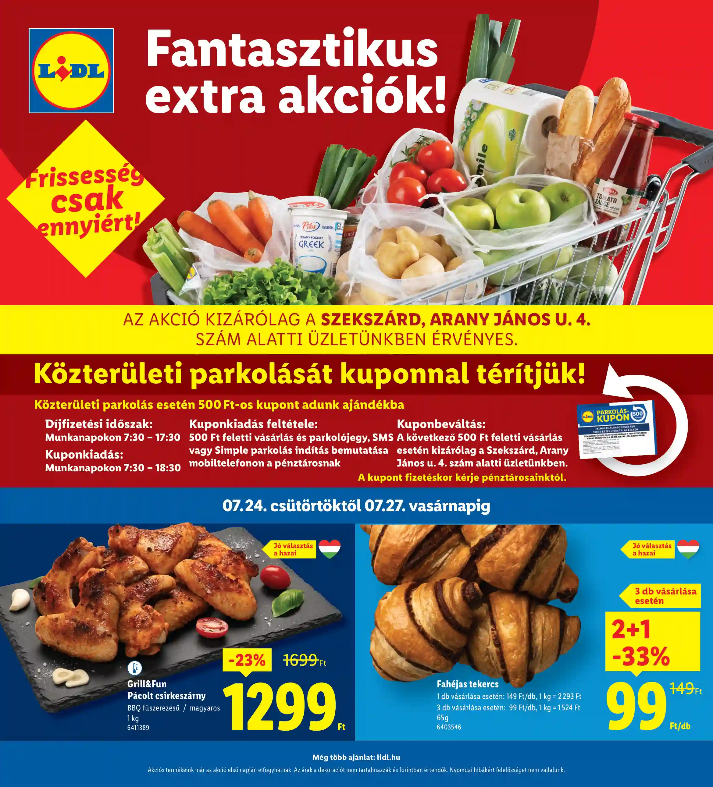 LIDL Regionális akciók – Szekszárd 30.hét