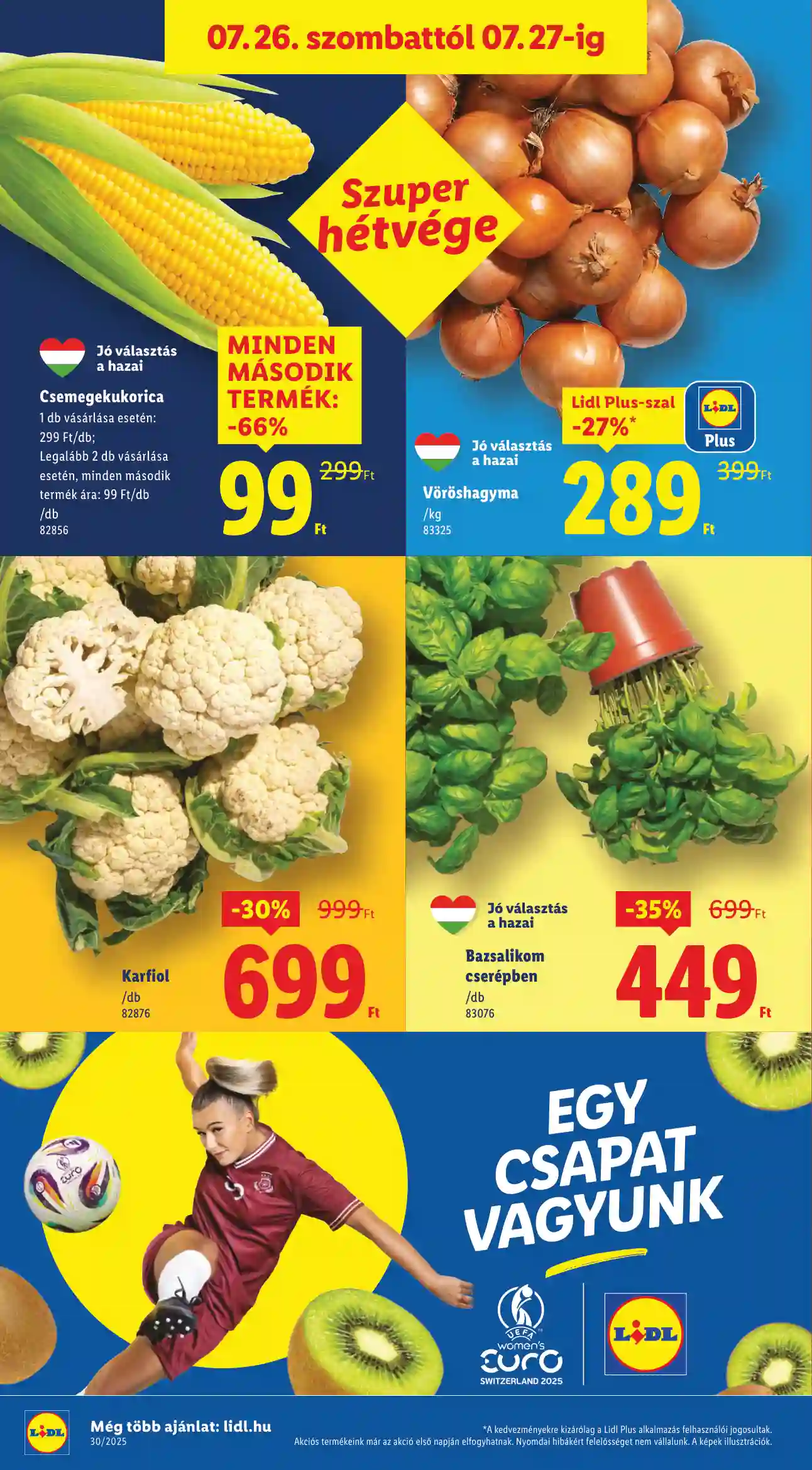 Lidl akciós újság 30. hét (Érvényes 07.24-től) (26 oldal)