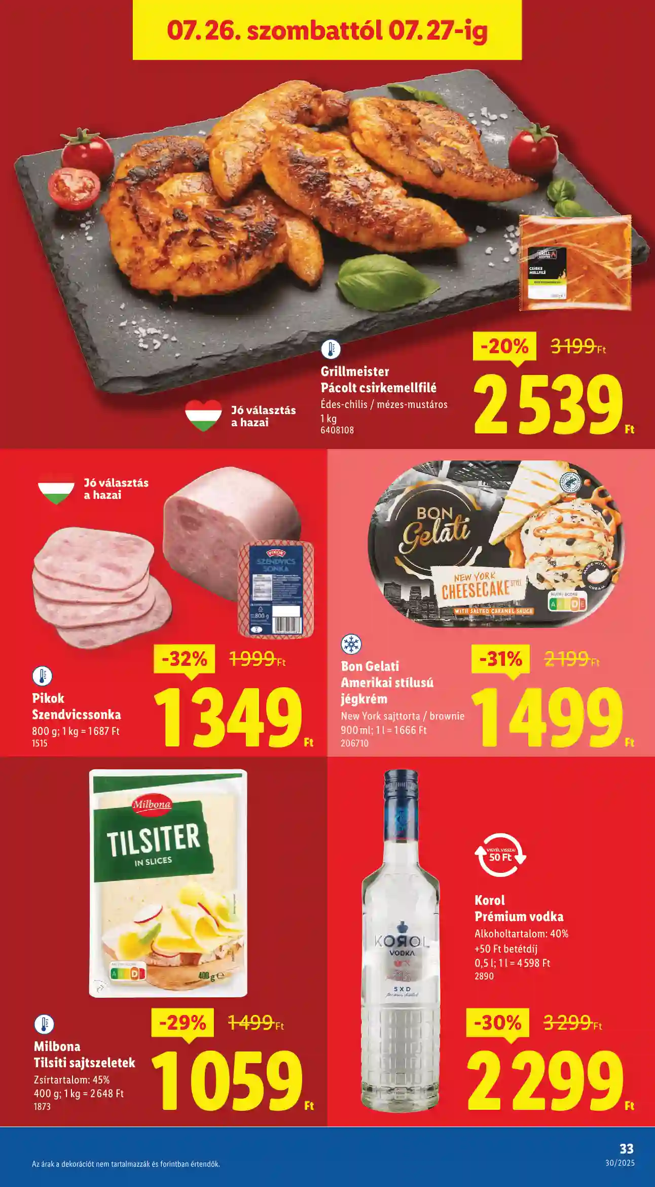 Lidl akciós újság 30. hét (Érvényes 07.24-től) (27 oldal)