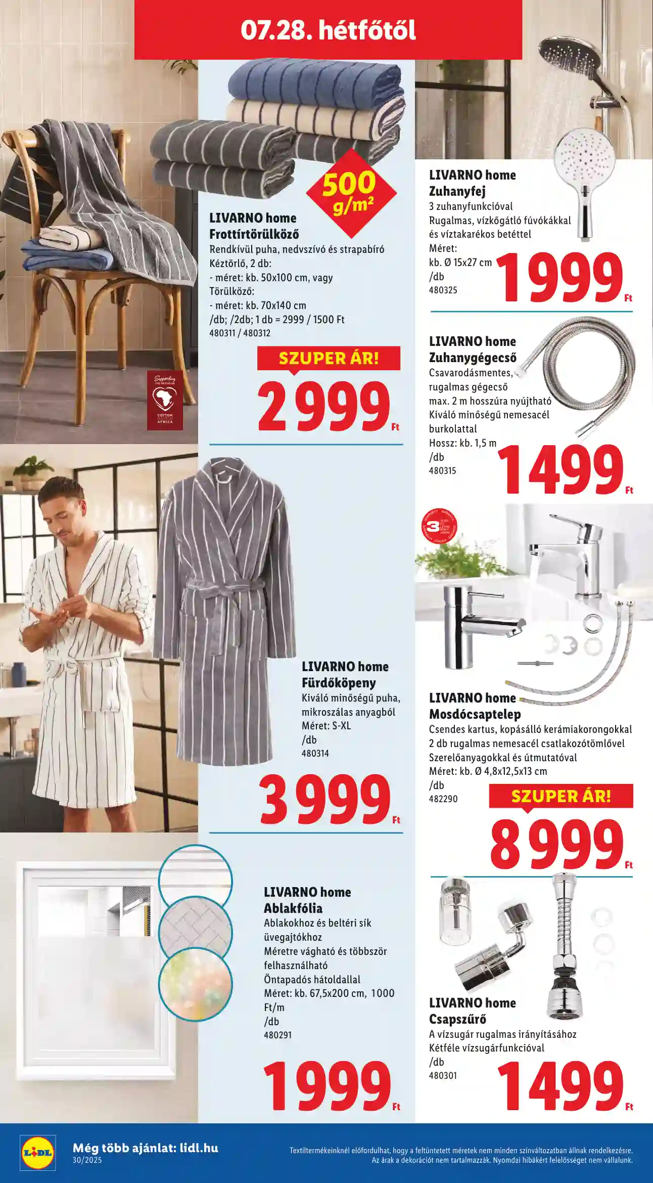 Lidl akciós újság 30. hét (Érvényes 07.24-től) (32 oldal)
