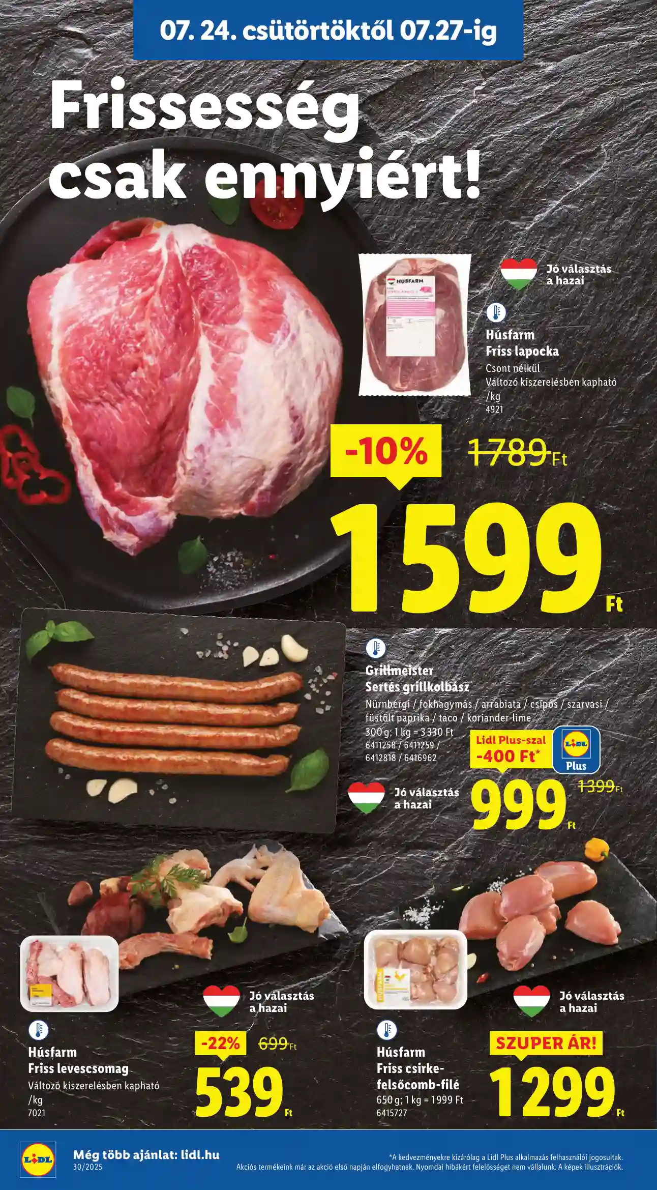 Lidl akciós újság 30. hét (Érvényes 07.24-től) (46 oldal)