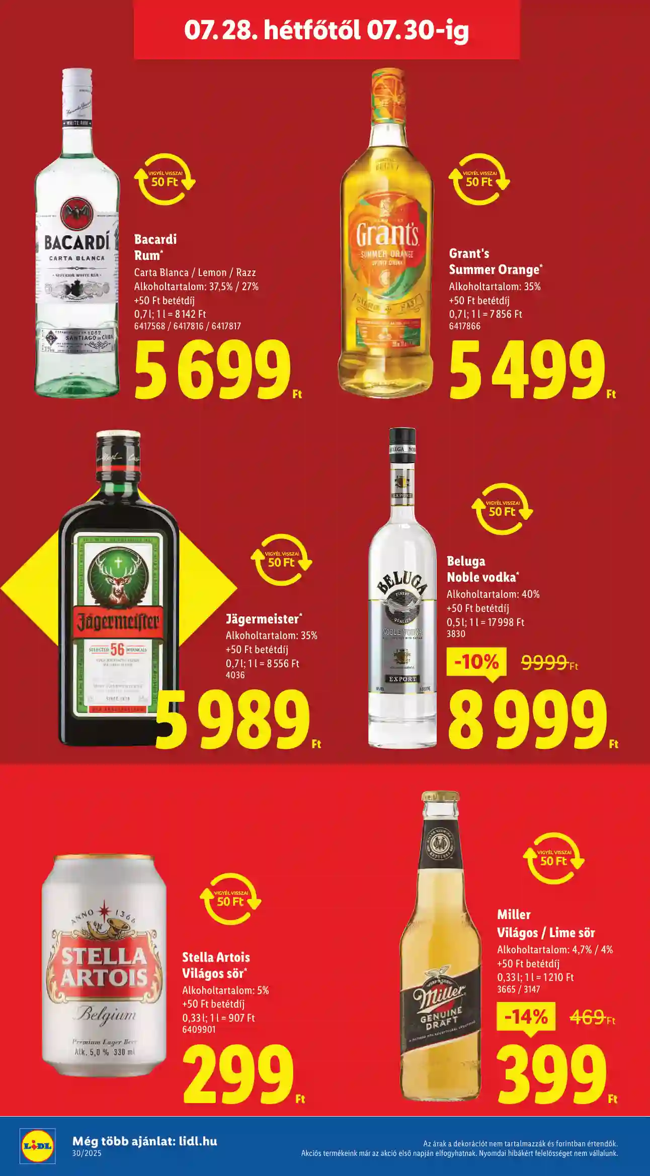 Lidl akciós újság 30. hét (Érvényes 07.24-től) (52 oldal)