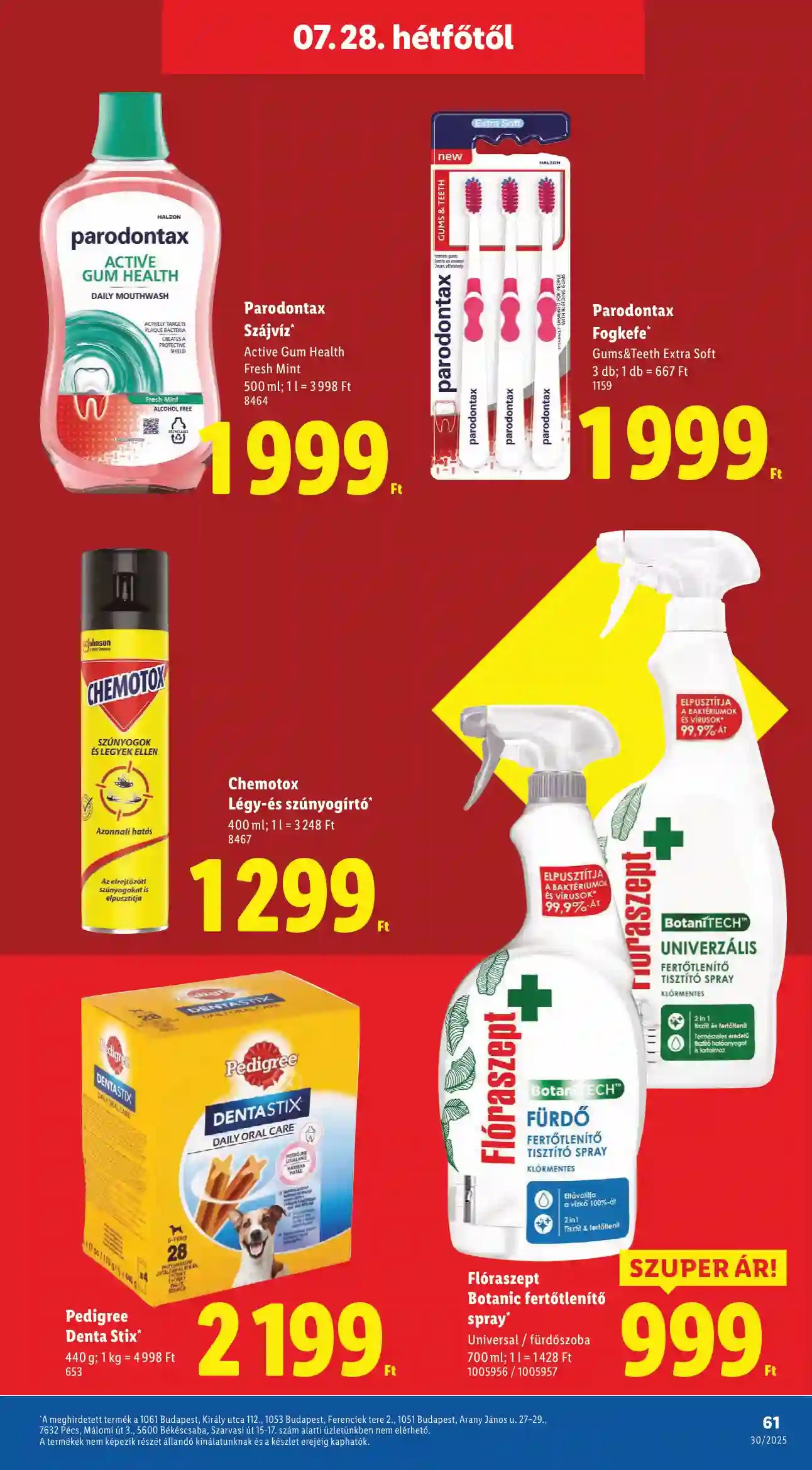 Lidl akciós újság 30. hét (Érvényes 07.24-től) (58 oldal)