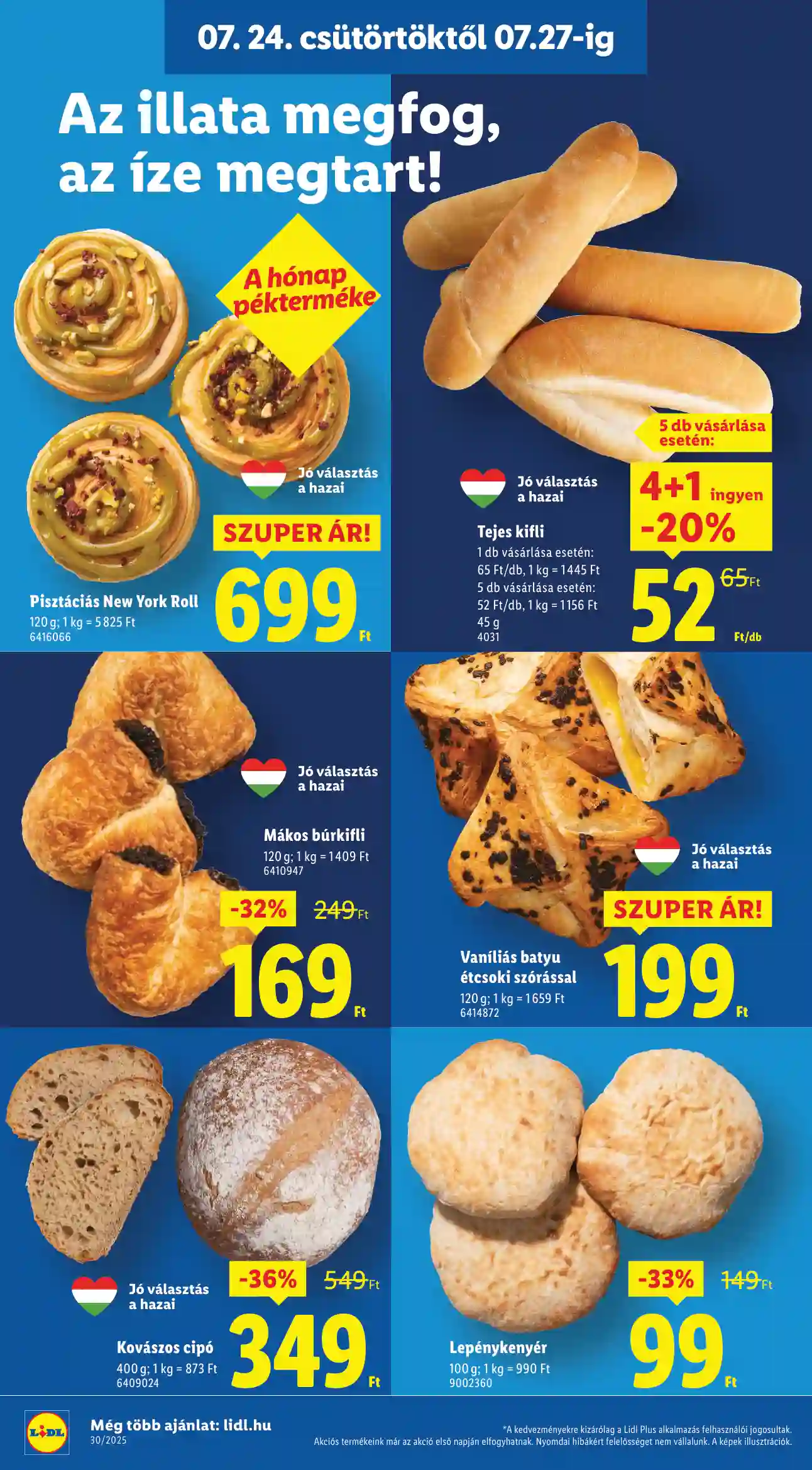 Lidl akciós újság 30. hét (Érvényes 07.24-től) (62 oldal)