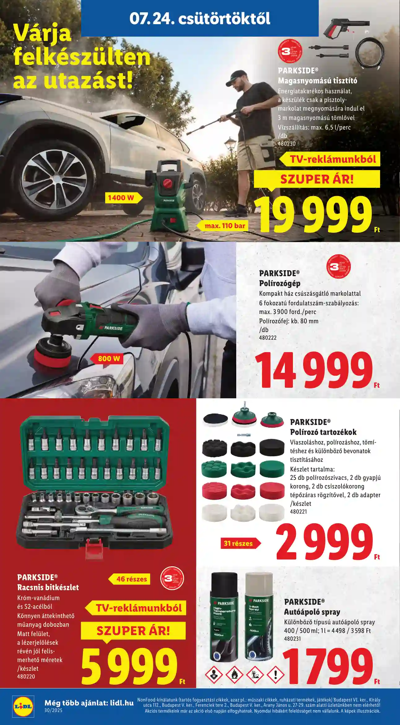Lidl akciós újság 30. hét (Érvényes 07.24-től) (12 oldal)