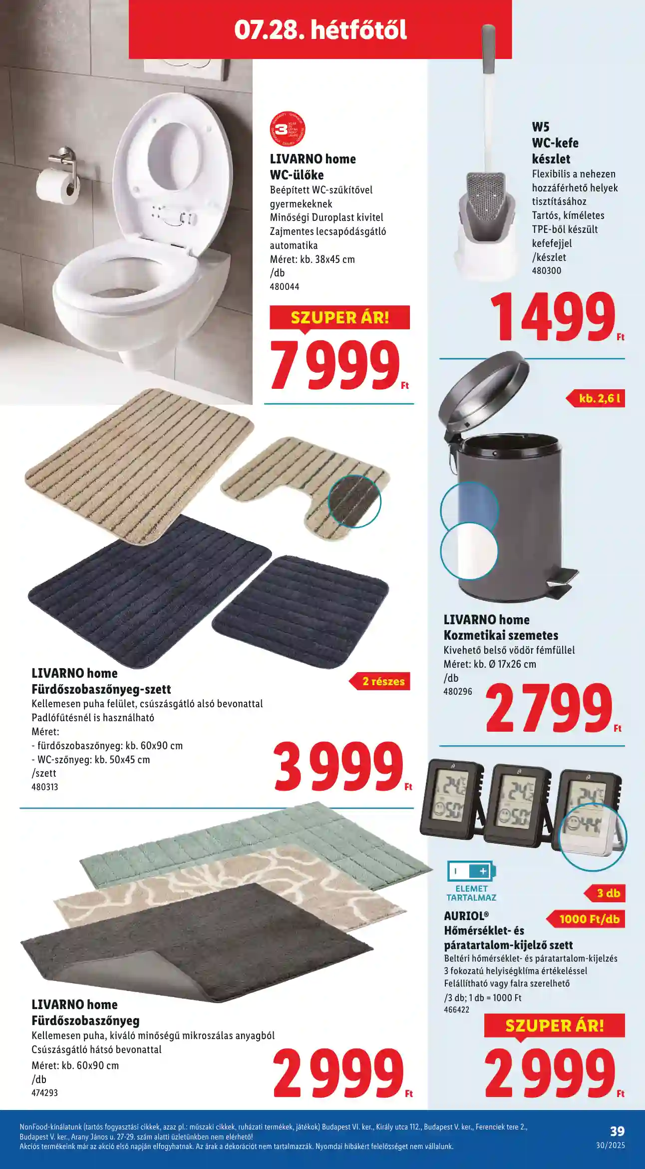 Lidl akciós újság 30. hét (Érvényes 07.24-től) (33 oldal)