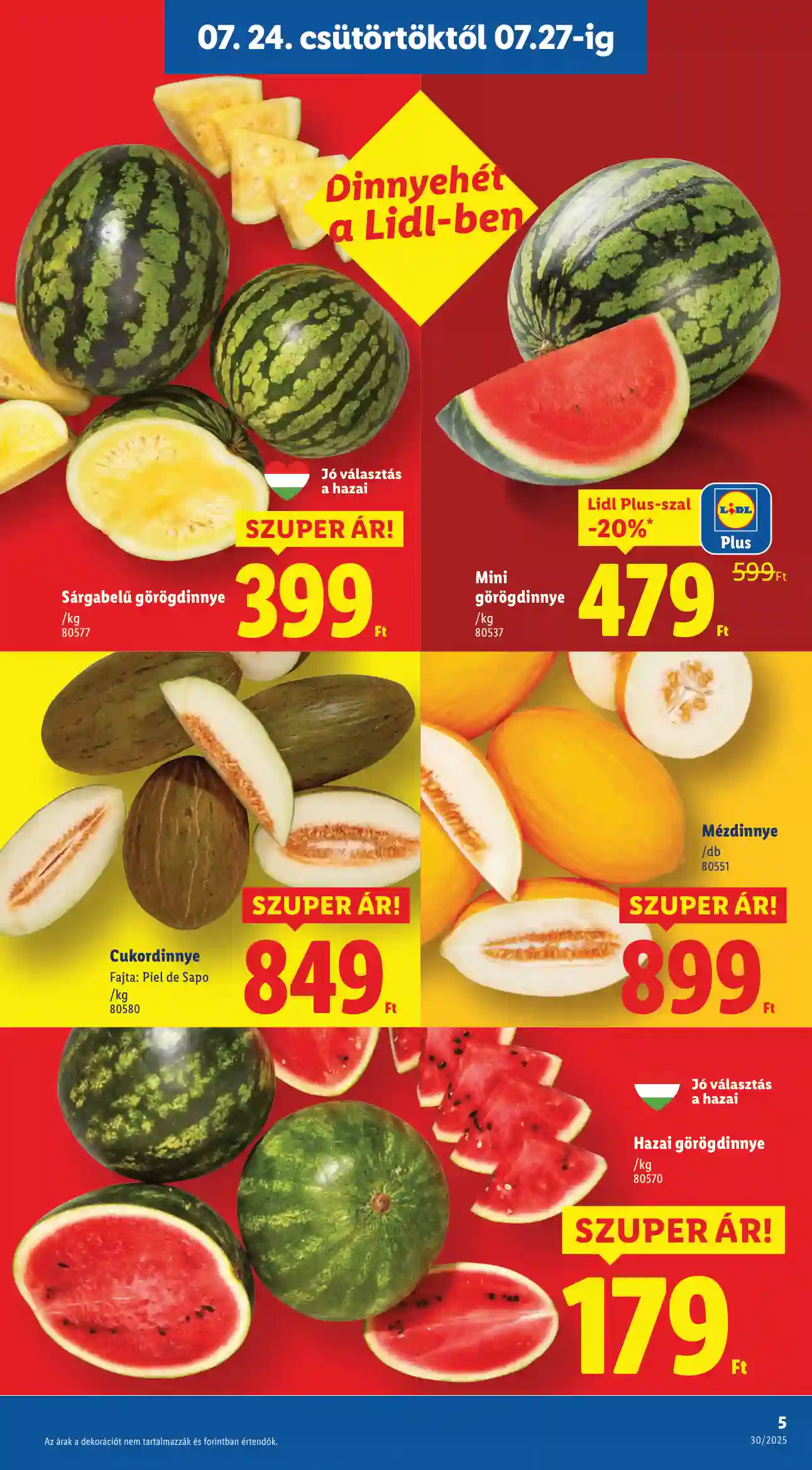 Lidl akciós újság 30. hét (Érvényes 07.24-től) (35 oldal)