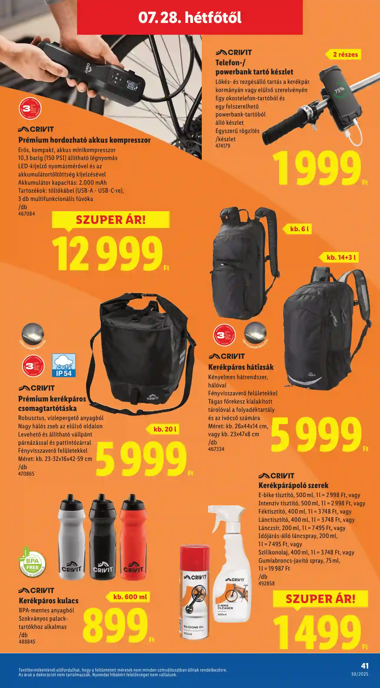 Lidl akciós újság 30. hét (Érvényes 07.24-től) (36 oldal)