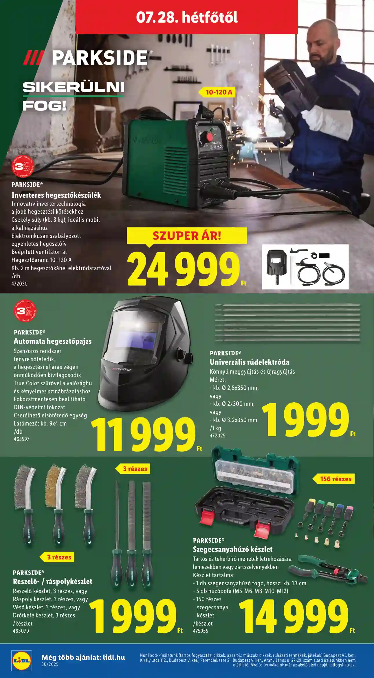 Lidl akciós újság 30. hét (Érvényes 07.24-től) (37 oldal)