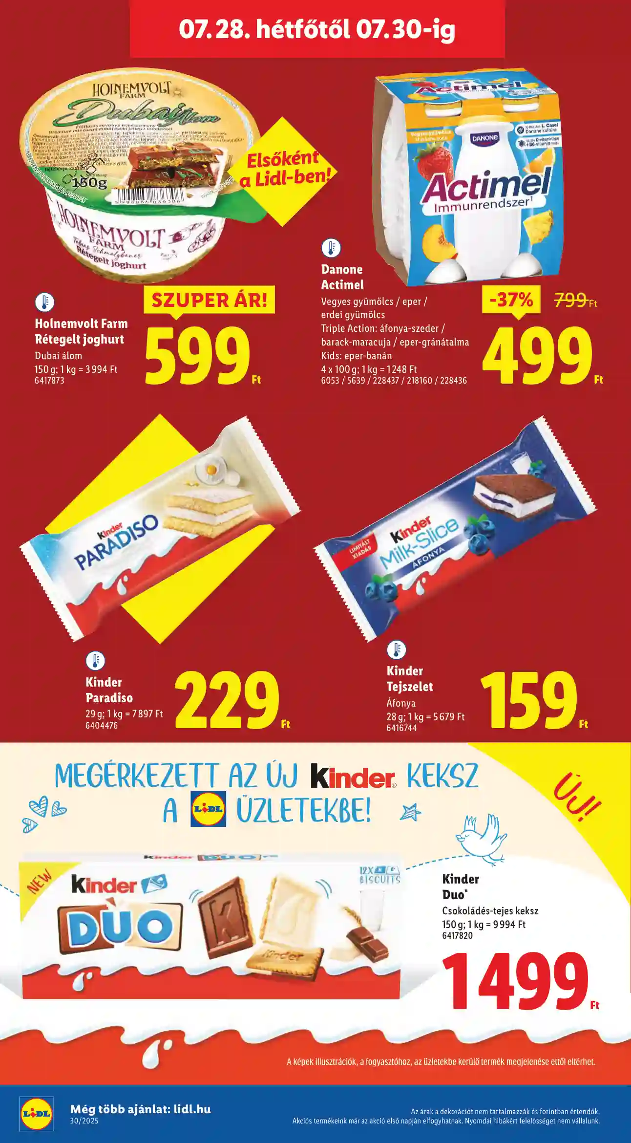 Lidl akciós újság 30. hét (Érvényes 07.24-től) (45 oldal)