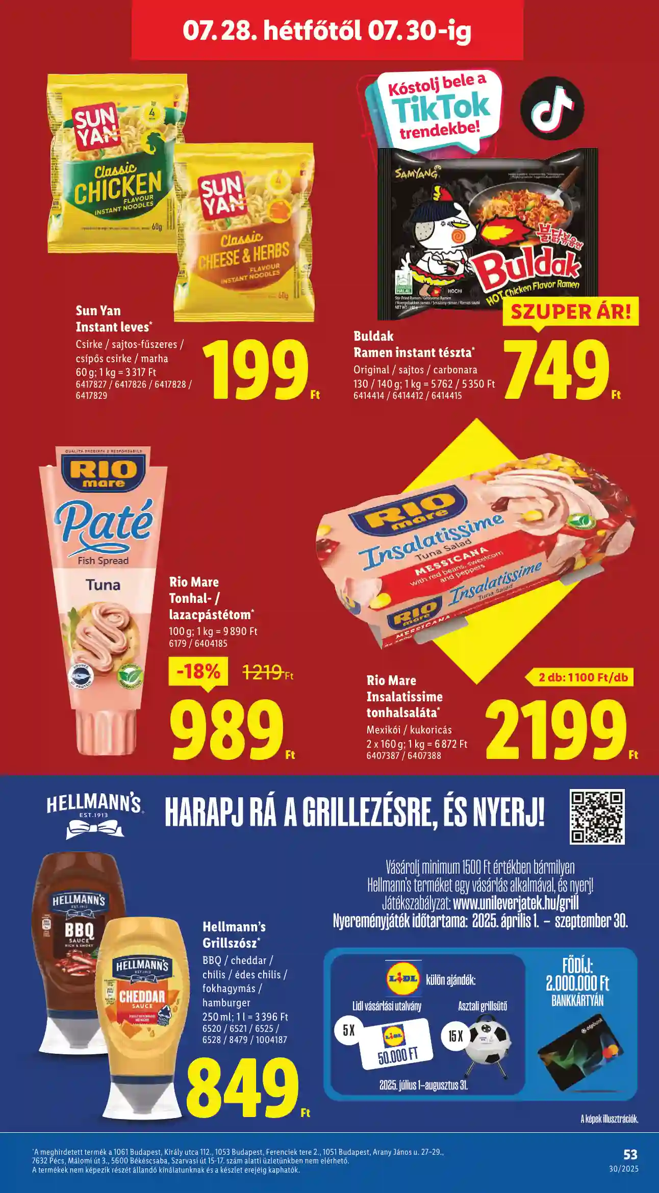 Lidl akciós újság 30. hét (Érvényes 07.24-től) (49 oldal)