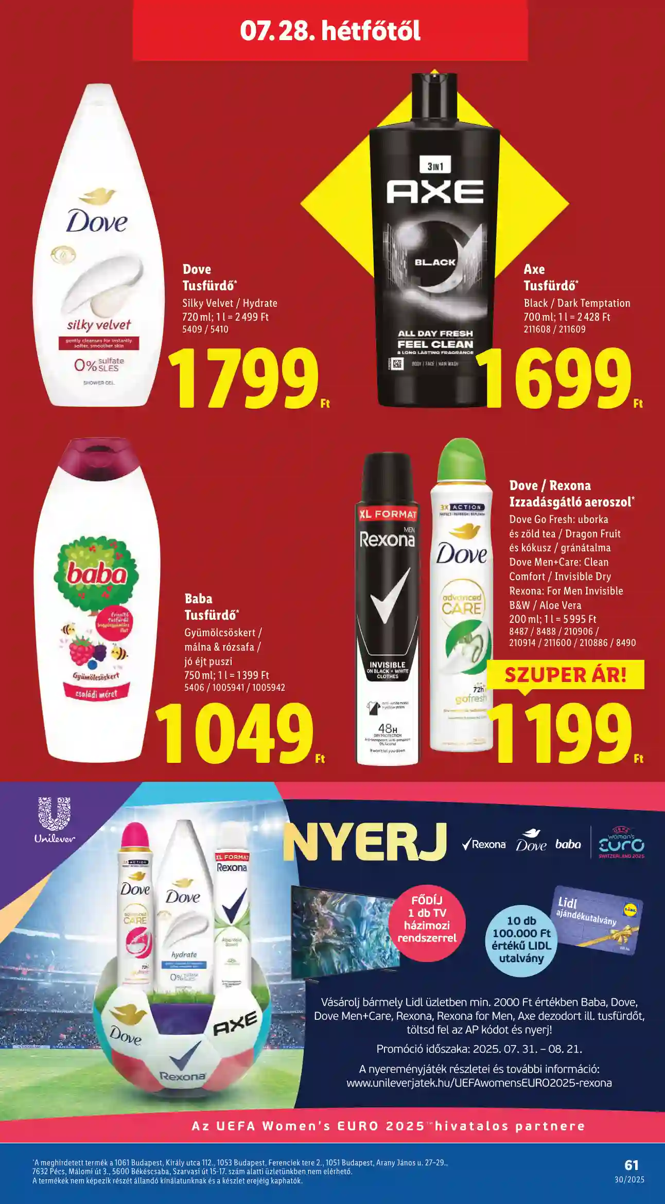 Lidl akciós újság 30. hét (Érvényes 07.24-től) (55 oldal)