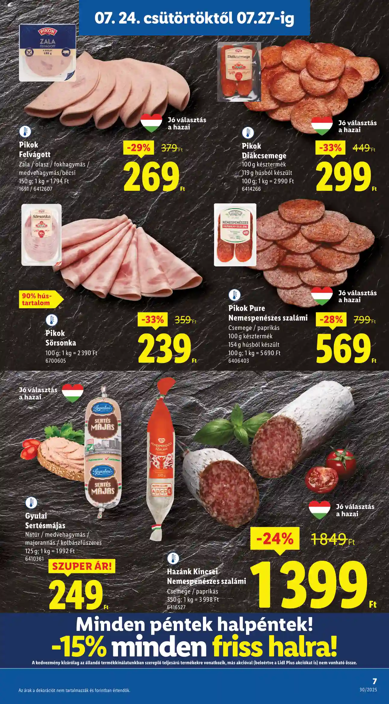 Lidl akciós újság 30. hét (Érvényes 07.24-től) (57 oldal)