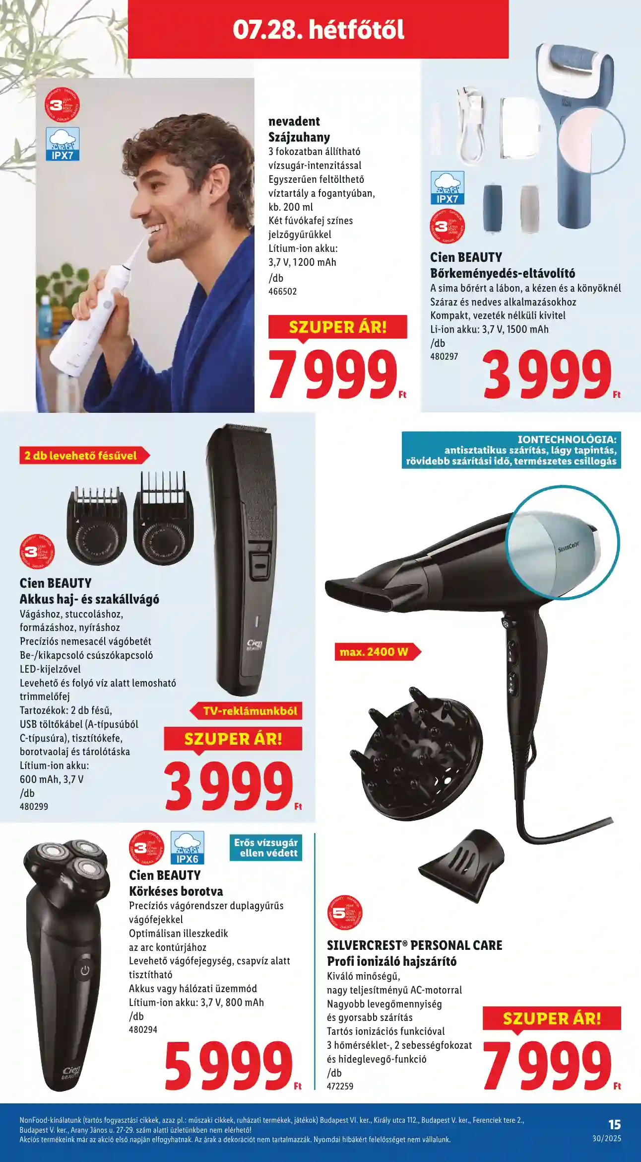Lidl akciós újság 30. hét (Érvényes 07.24-től) (7 oldal)