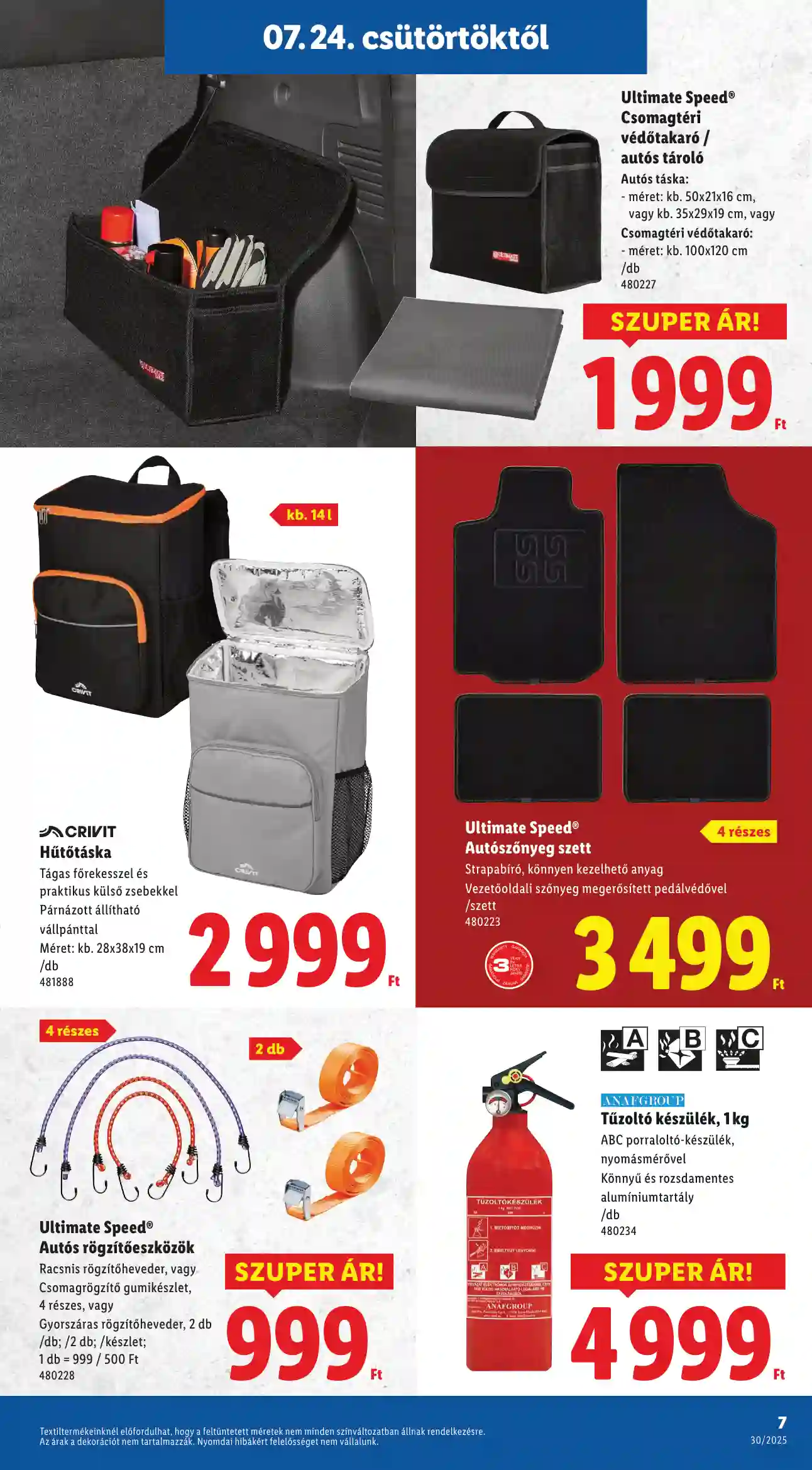 Lidl akciós újság 30. hét (Érvényes 07.24-től) (18 oldal)