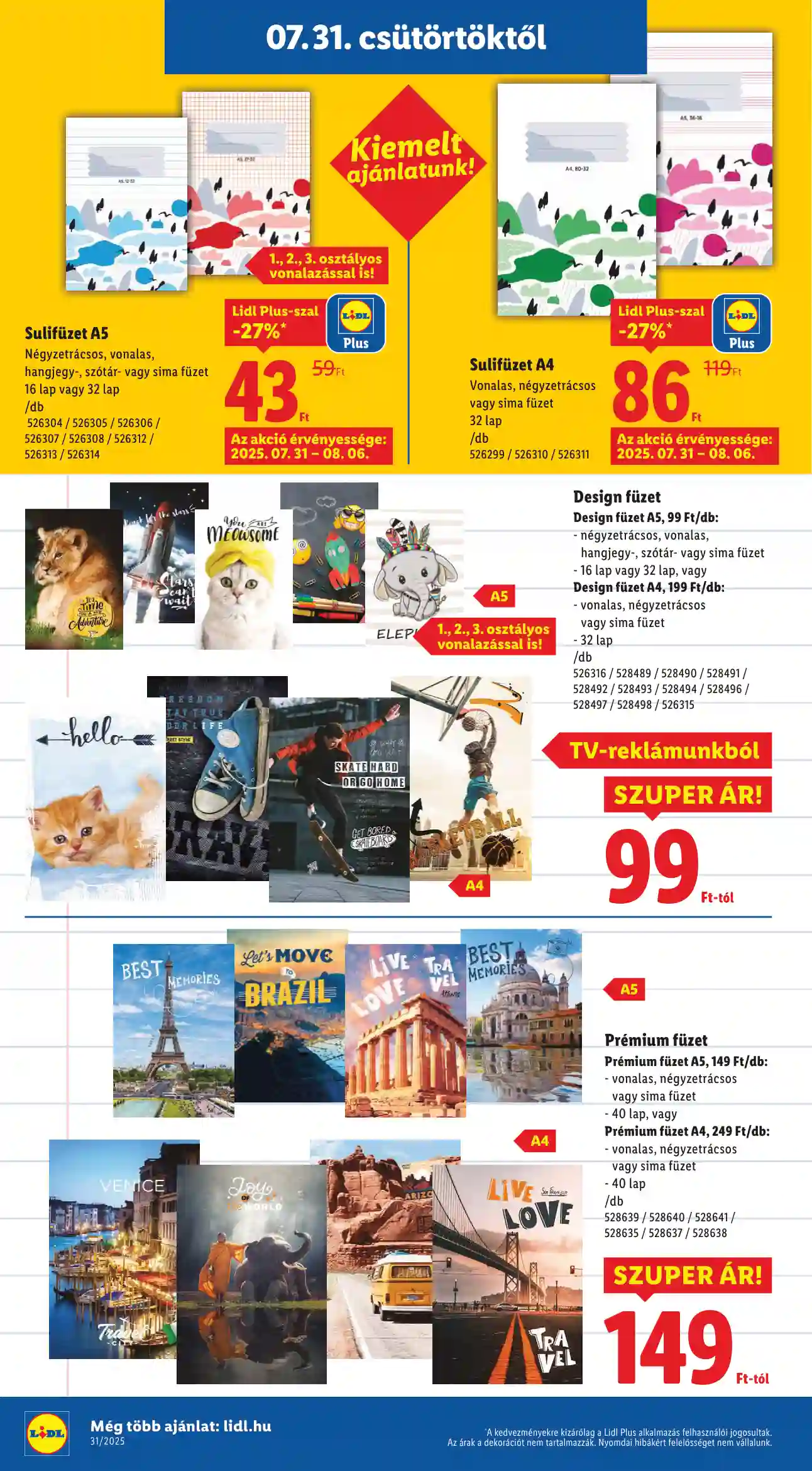 Lidl akciós újság 31. hét (Érvényes 07.31-től) (10 oldal)