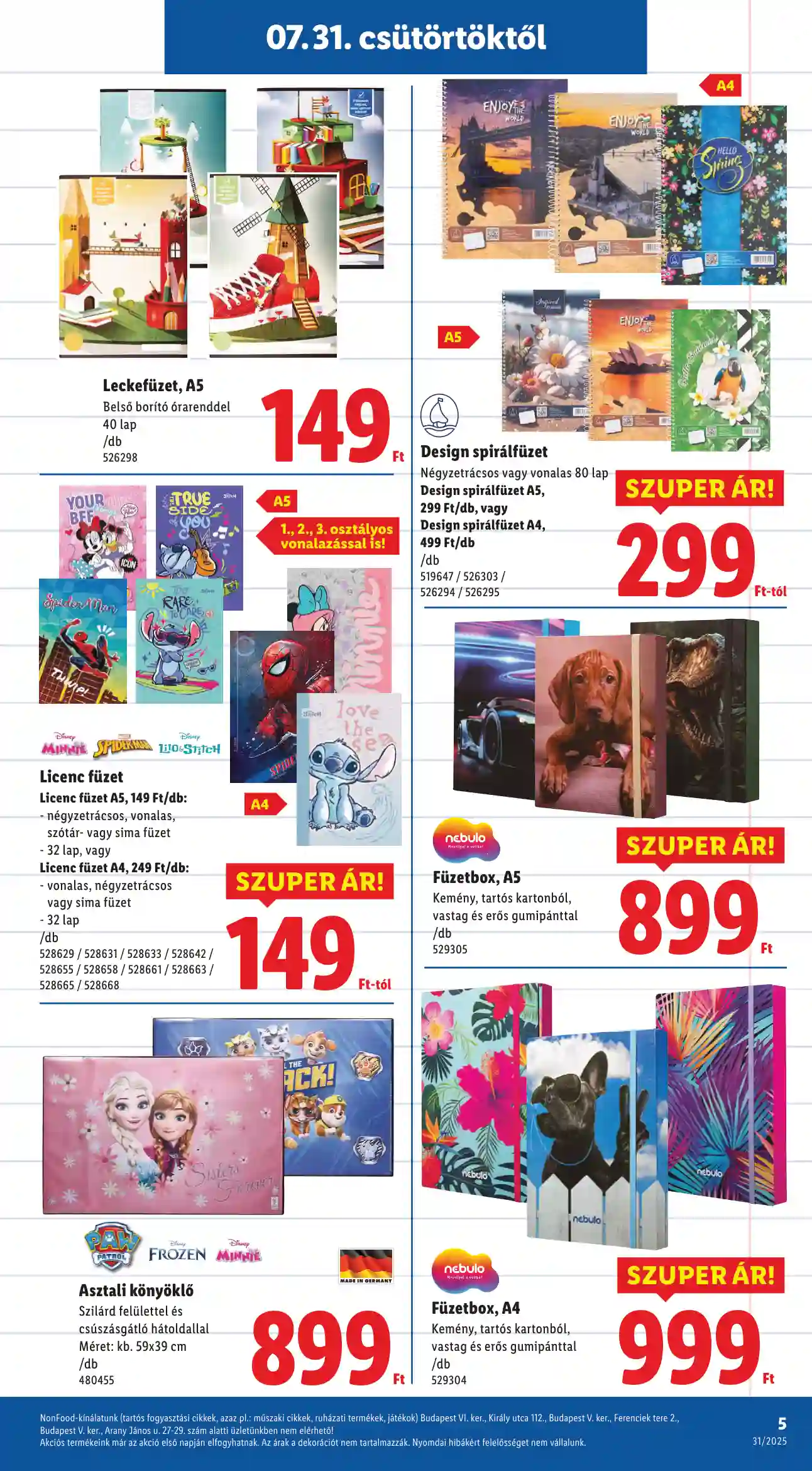 Lidl akciós újság 31. hét (Érvényes 07.31-től) (11 oldal)