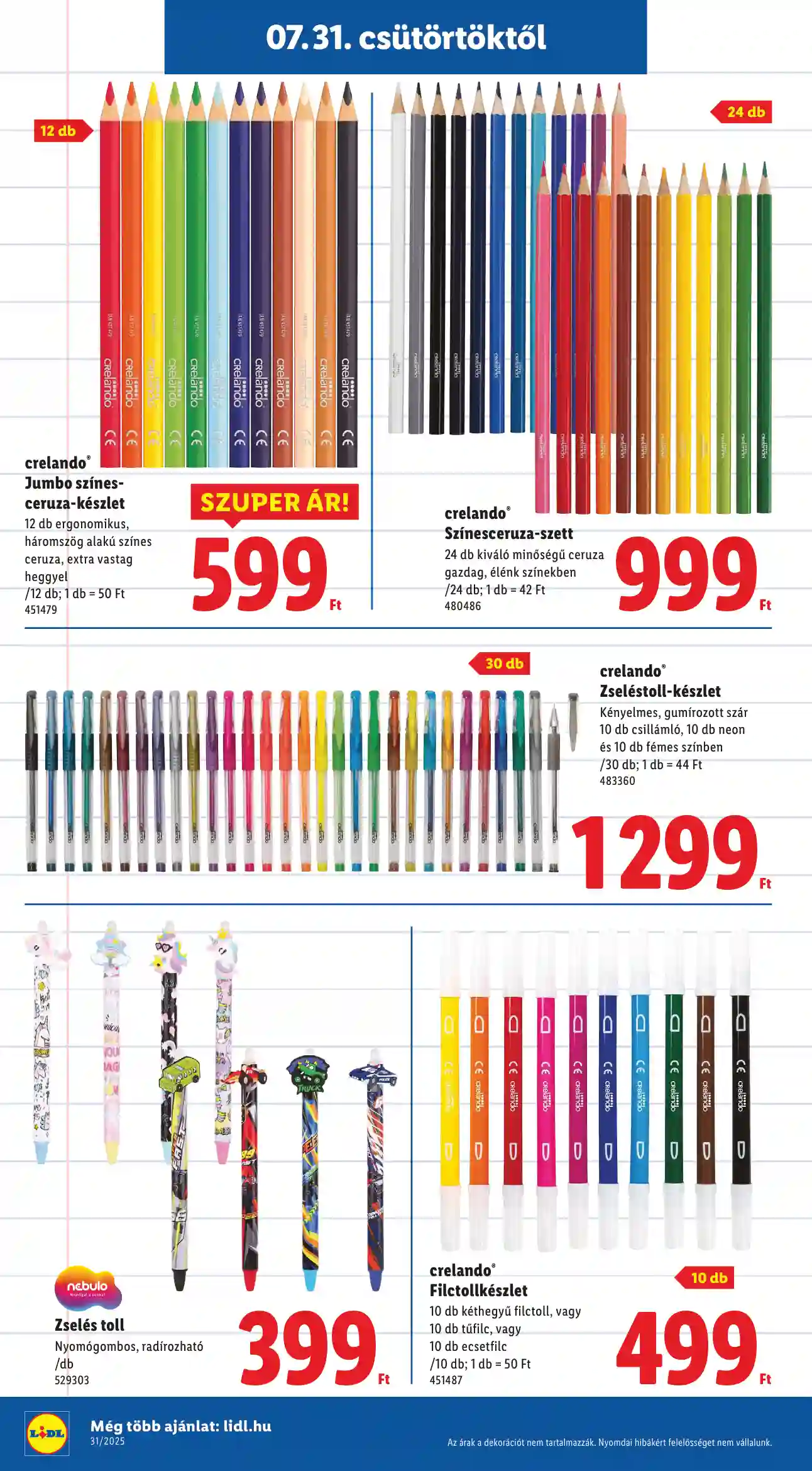 Lidl akciós újság 31. hét (Érvényes 07.31-től) (14 oldal)