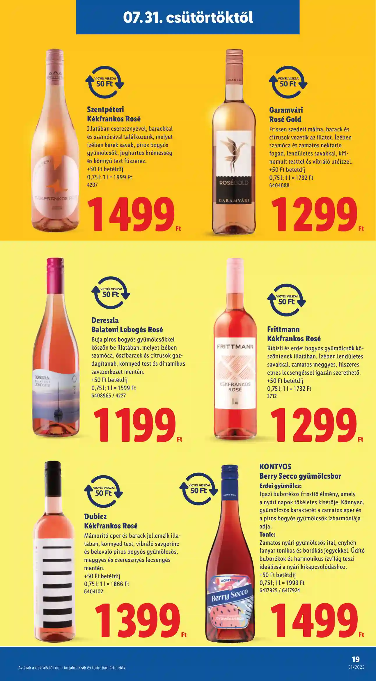 Lidl akciós újság 31. hét (Érvényes 07.31-től) (11 oldal)