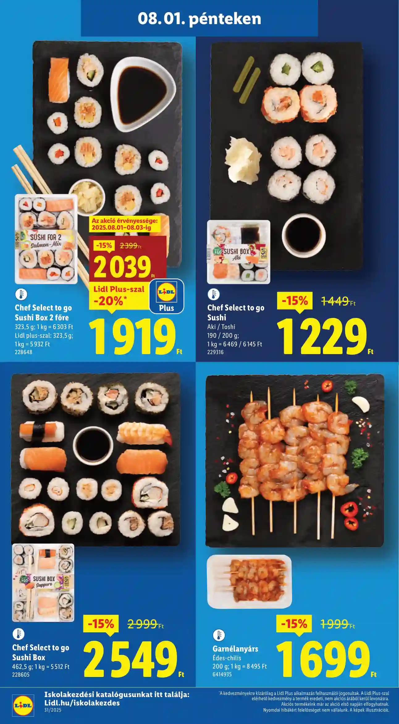 Lidl akciós újság 31. hét (Érvényes 07.31-től) (17 oldal)