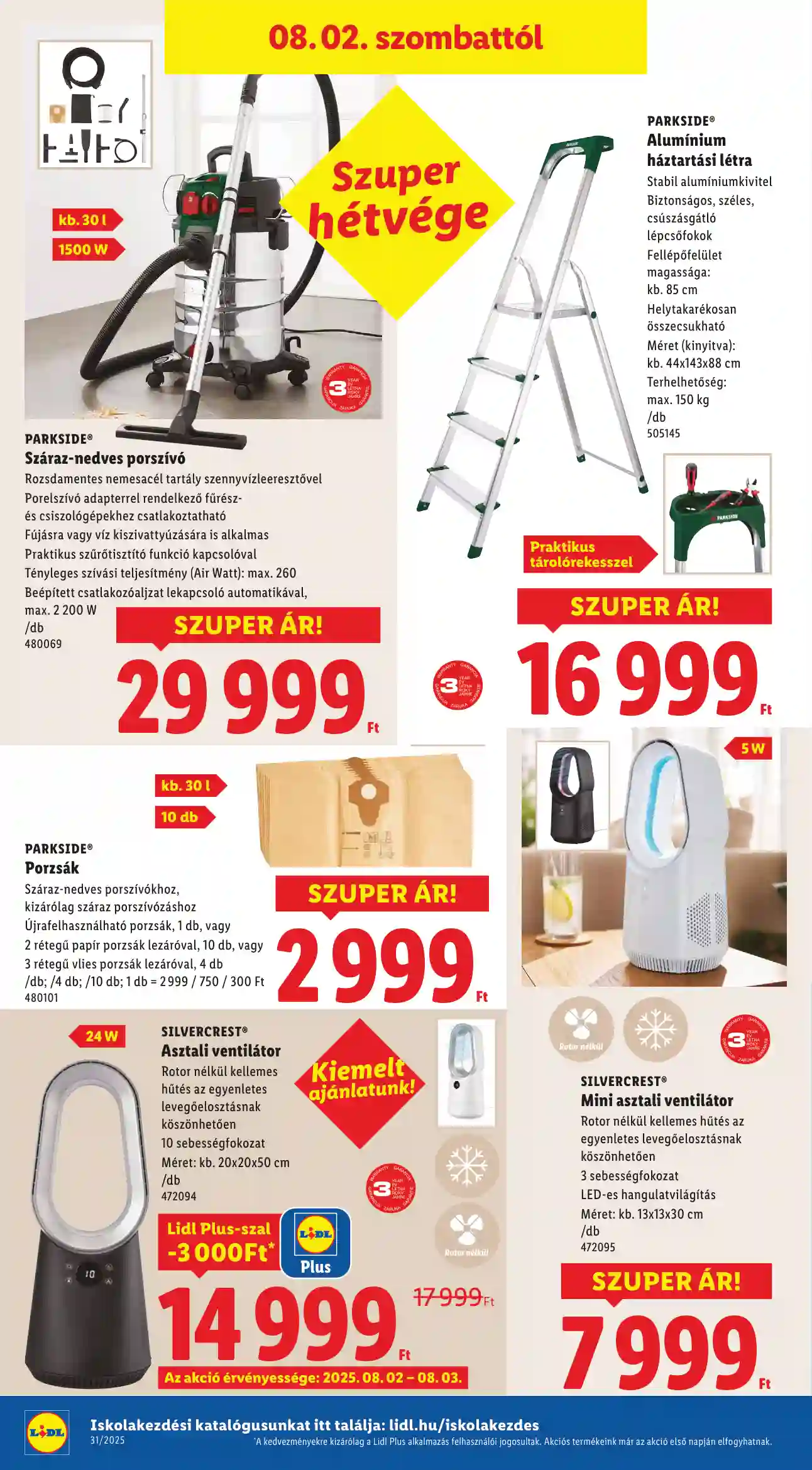 Lidl akciós újság 31. hét (Érvényes 07.31-től) (21 oldal)