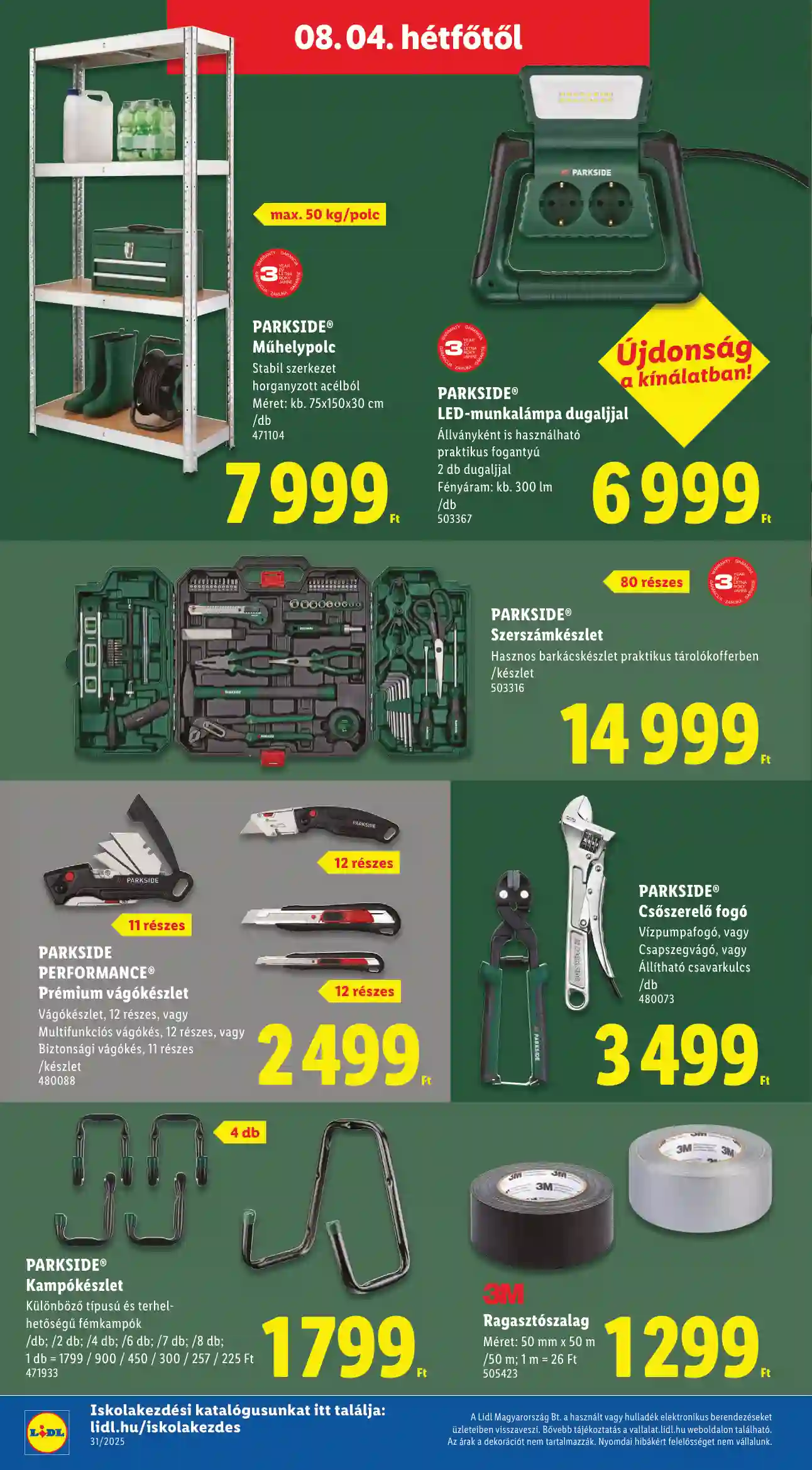 Lidl akciós újság 31. hét (Érvényes 07.31-től) (26 oldal)