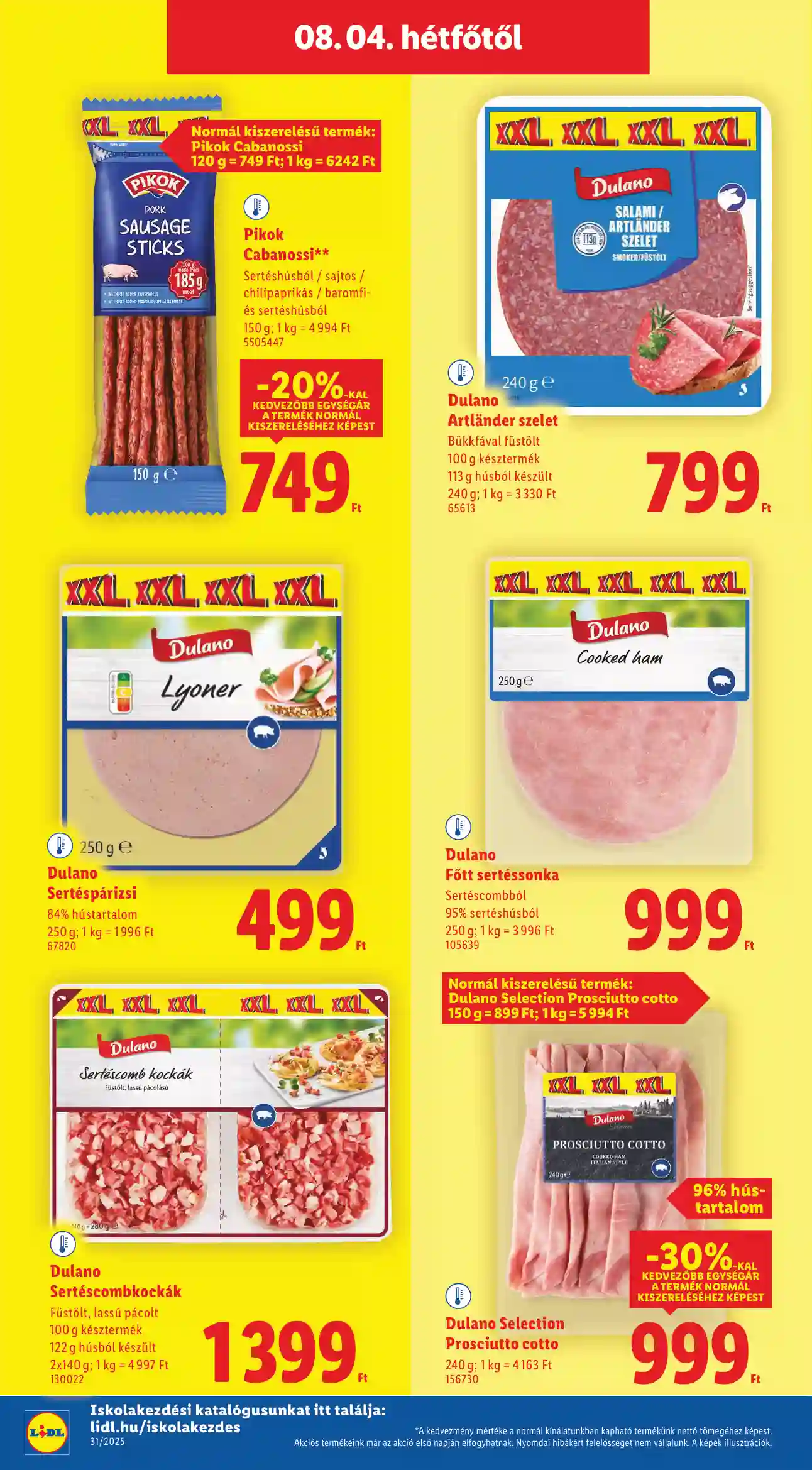 Lidl akciós újság 31. hét (Érvényes 07.31-től) (39 oldal)