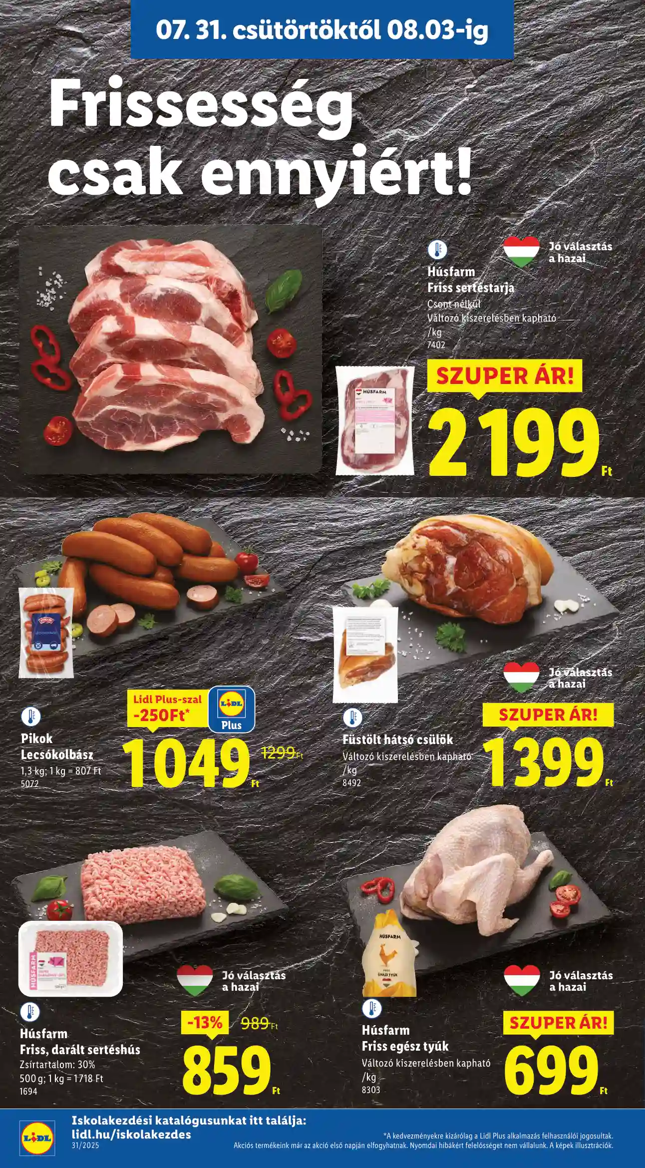 Lidl akciós újság 31. hét (Érvényes 07.31-től) (46 oldal)