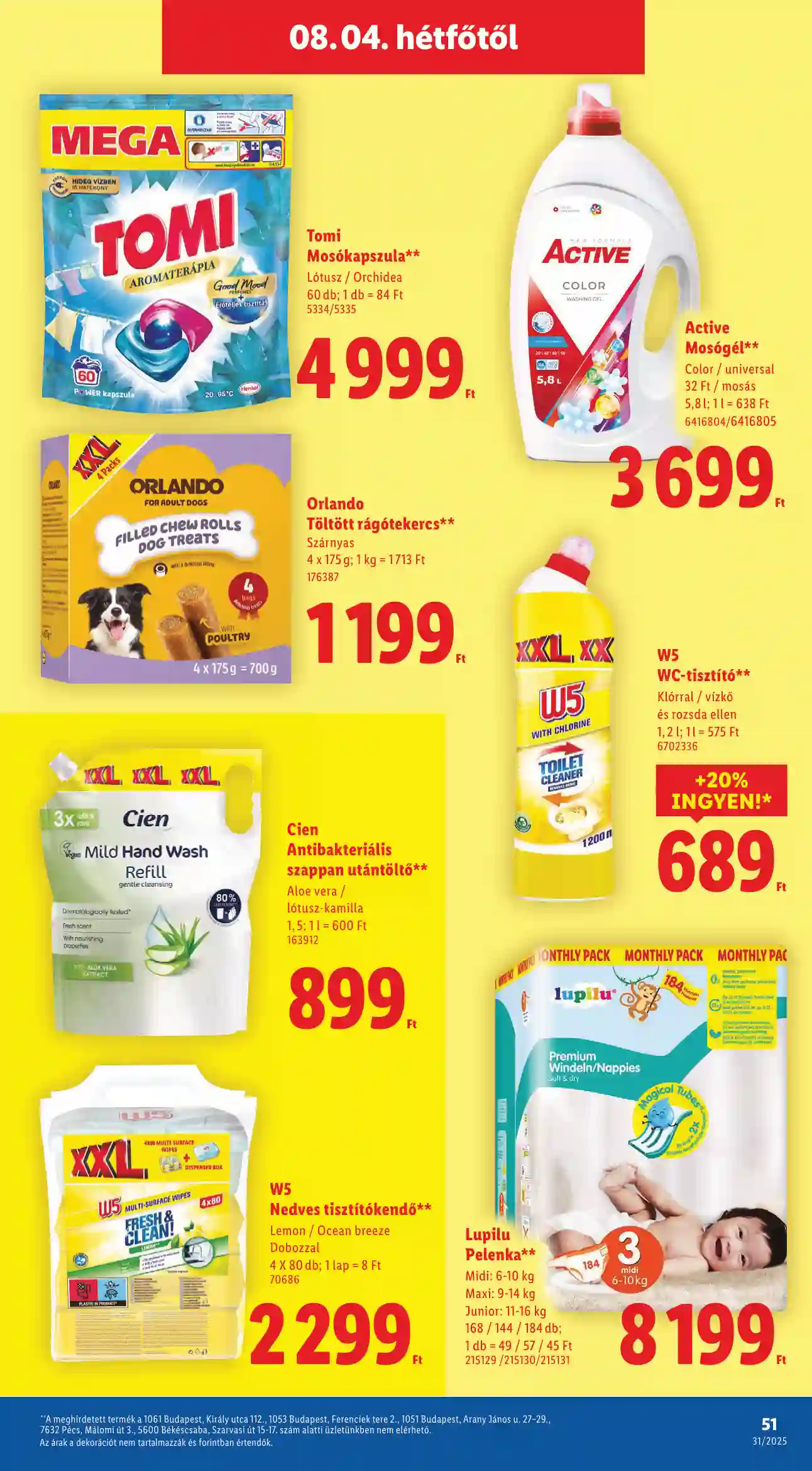 Lidl akciós újság 31. hét (Érvényes 07.31-től) (47 oldal)