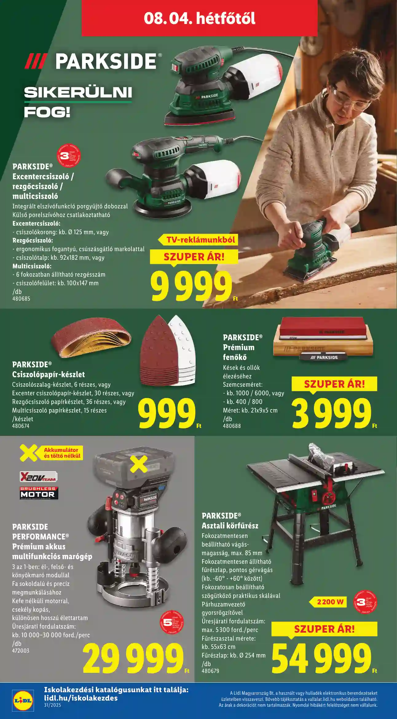 Lidl akciós újság 31. hét (Érvényes 08.02-től) (5 oldal)