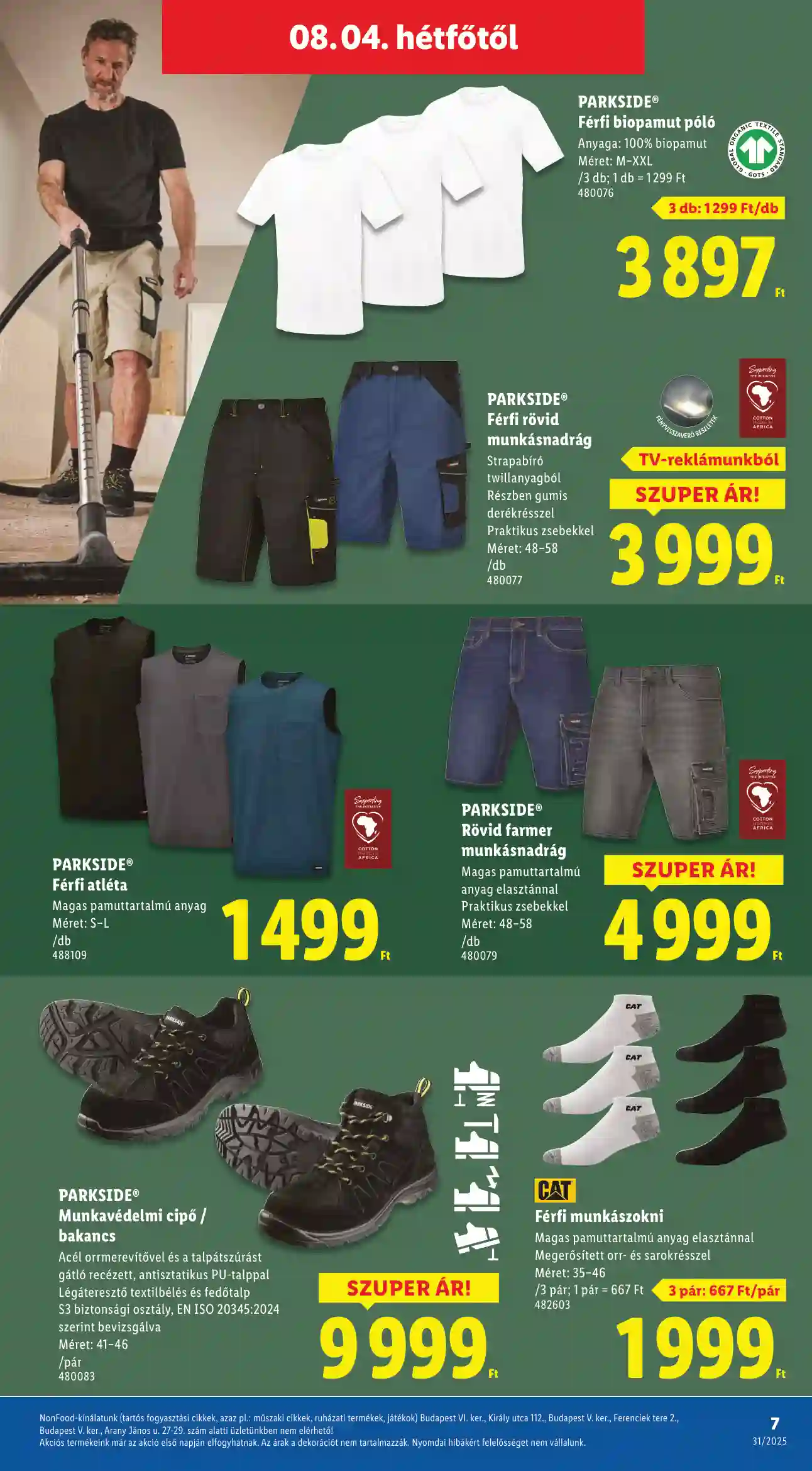 Lidl akciós újság 31. hét (Érvényes 08.02-től) (8 oldal)