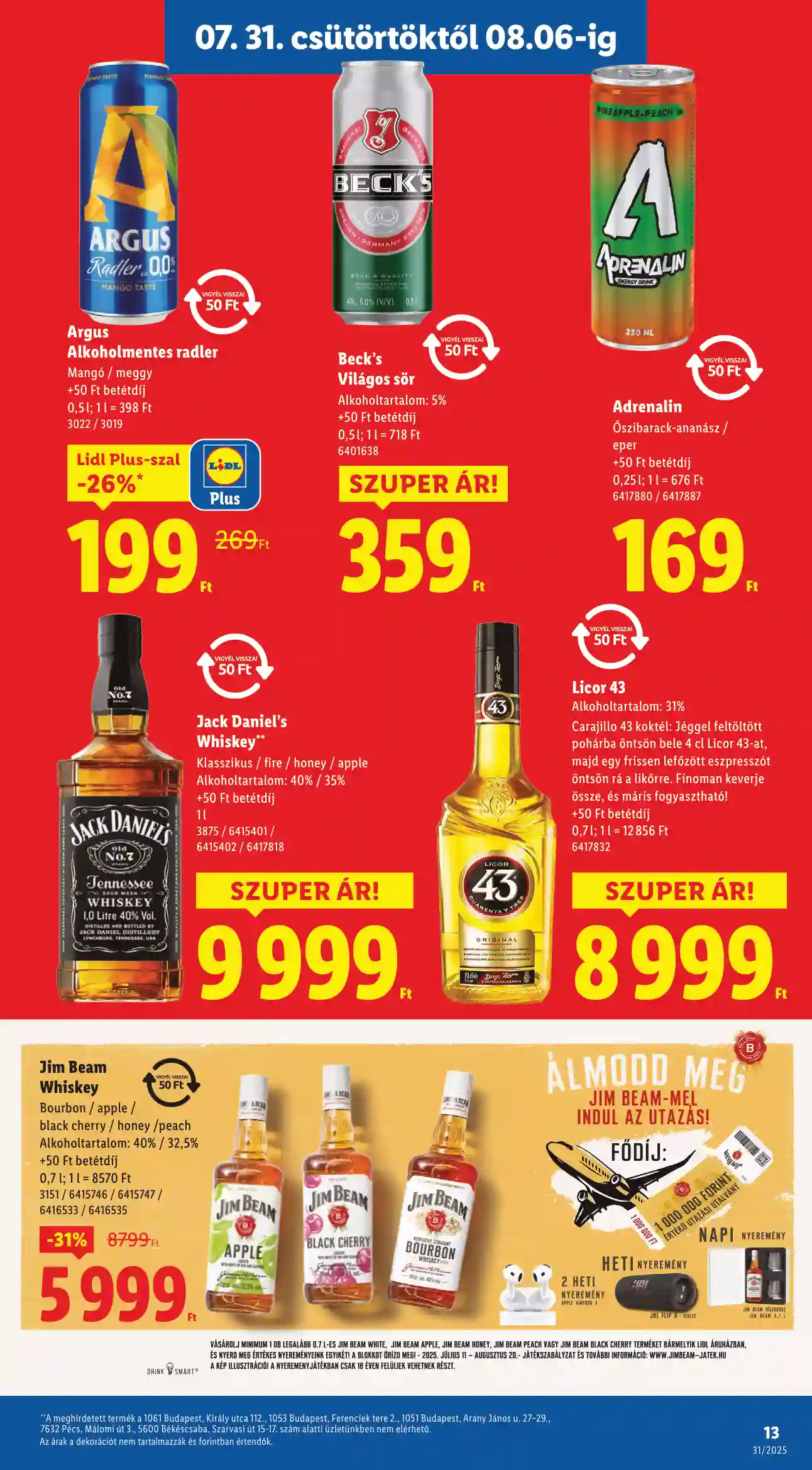 Lidl akciós újság 31. hét (Érvényes 07.31-től) (5 oldal)