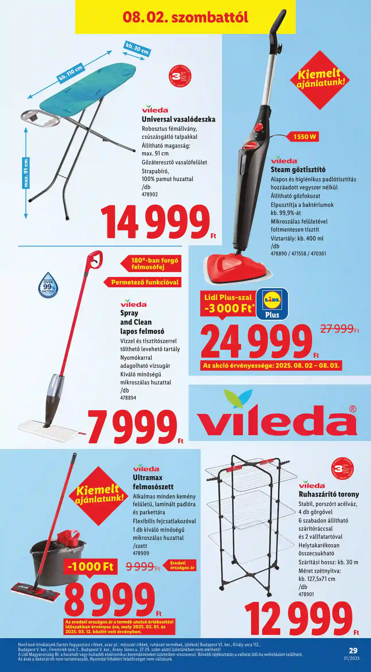 Lidl akciós újság 31. hét (Érvényes 07.31-től) (22 oldal)
