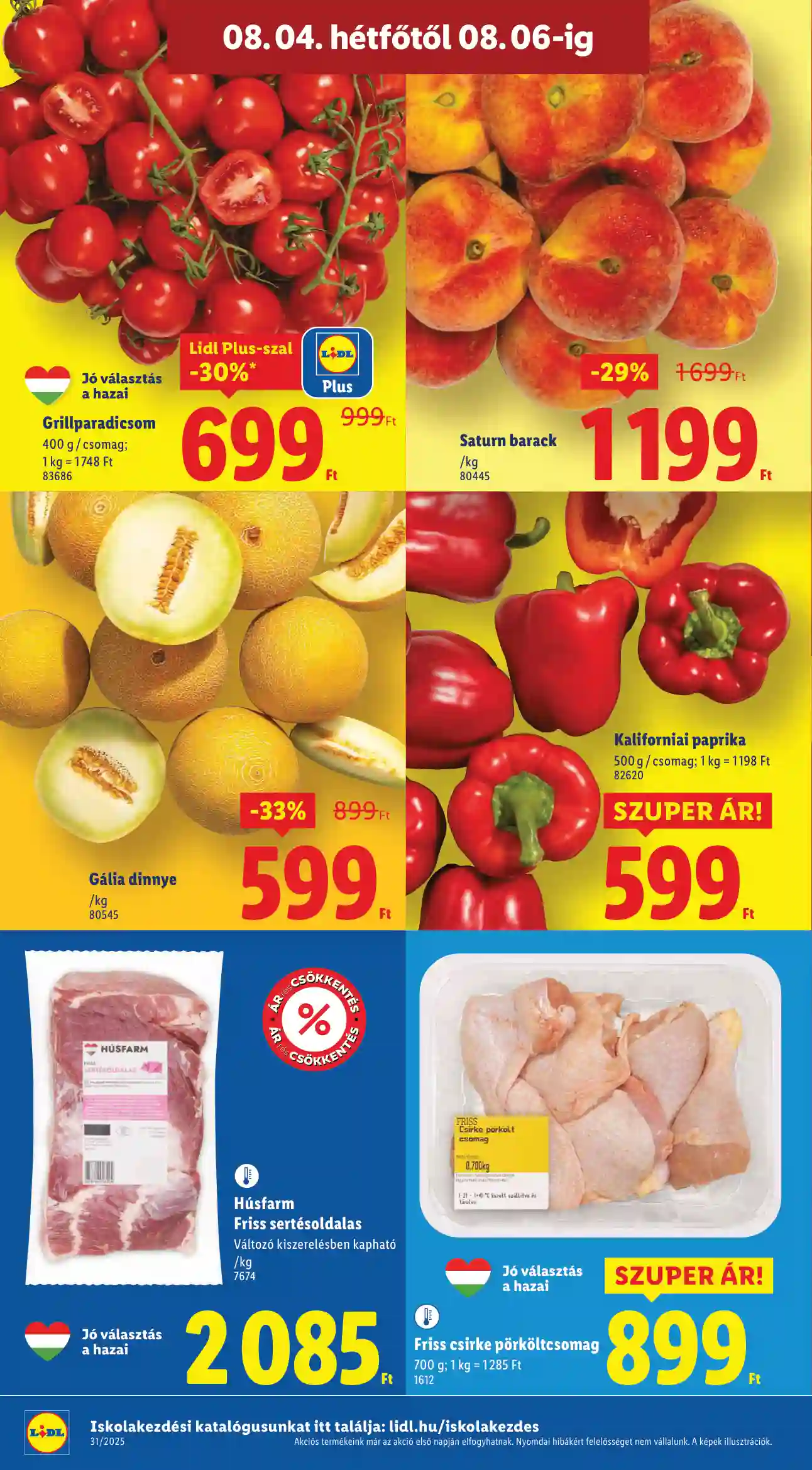 Lidl akciós újság 31. hét (Érvényes 07.31-től) (32 oldal)