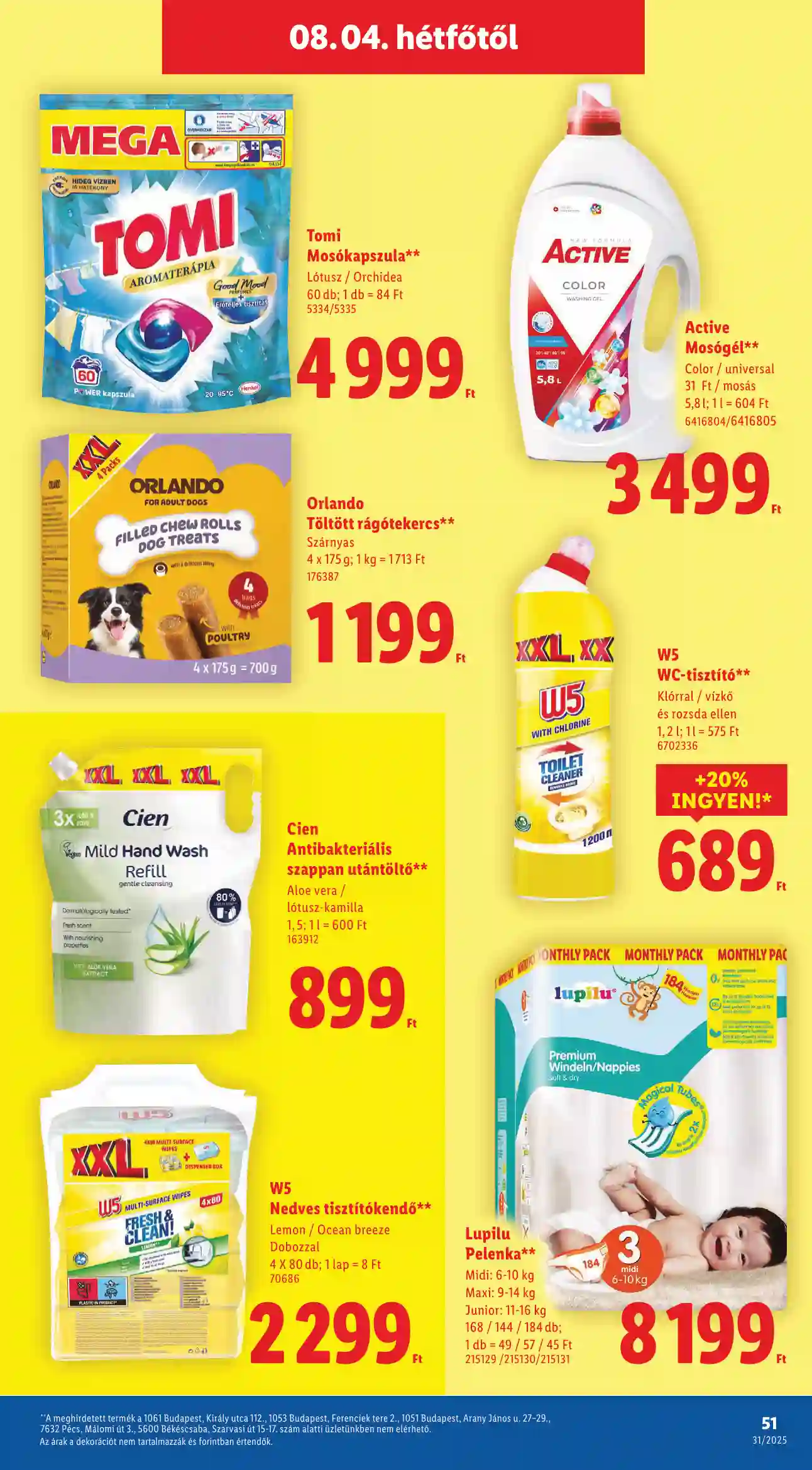 Lidl akciós újság 31. hét (Érvényes 07.31-től) (47 oldal)