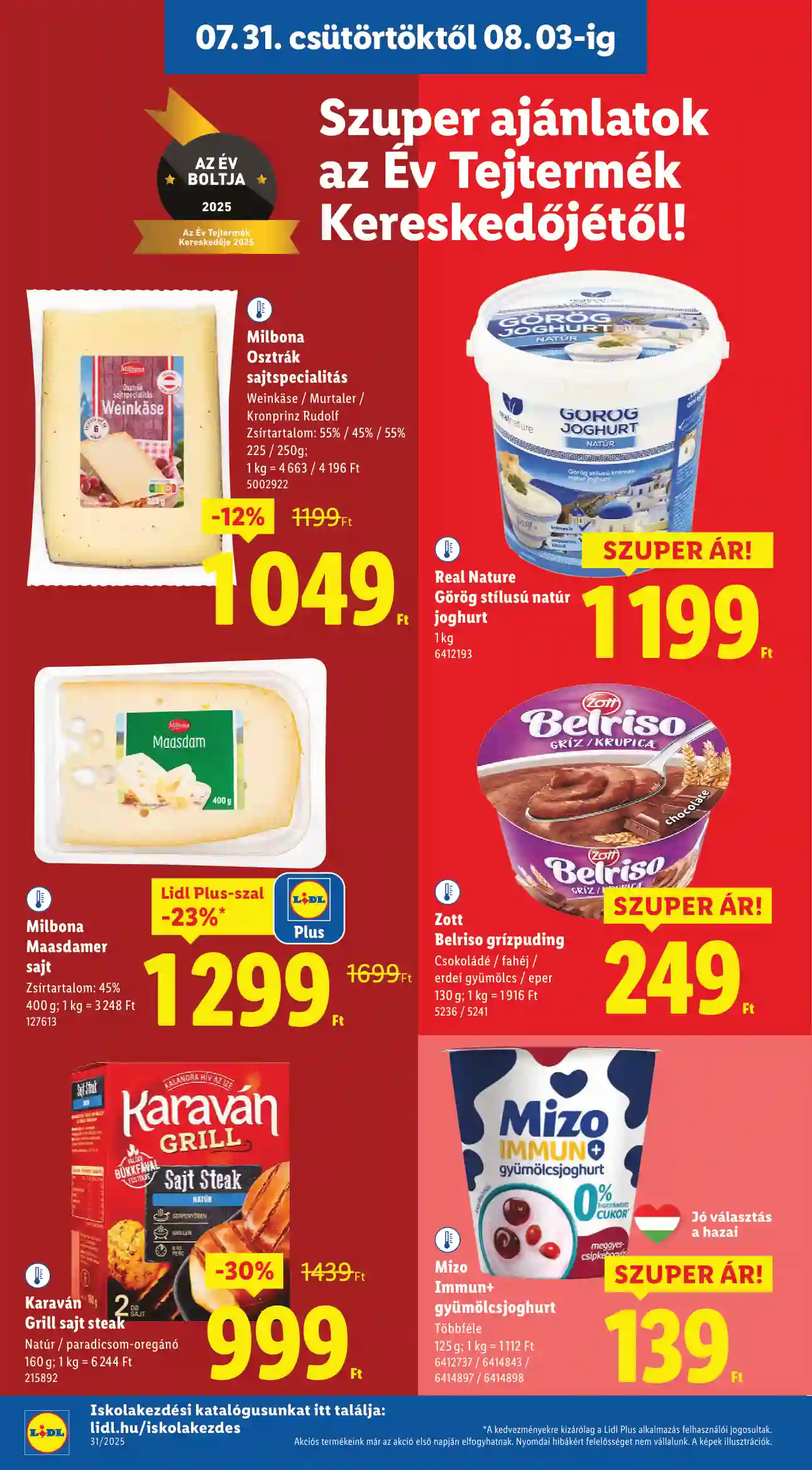 Lidl akciós újság 31. hét (Érvényes 07.31-től) (50 oldal)