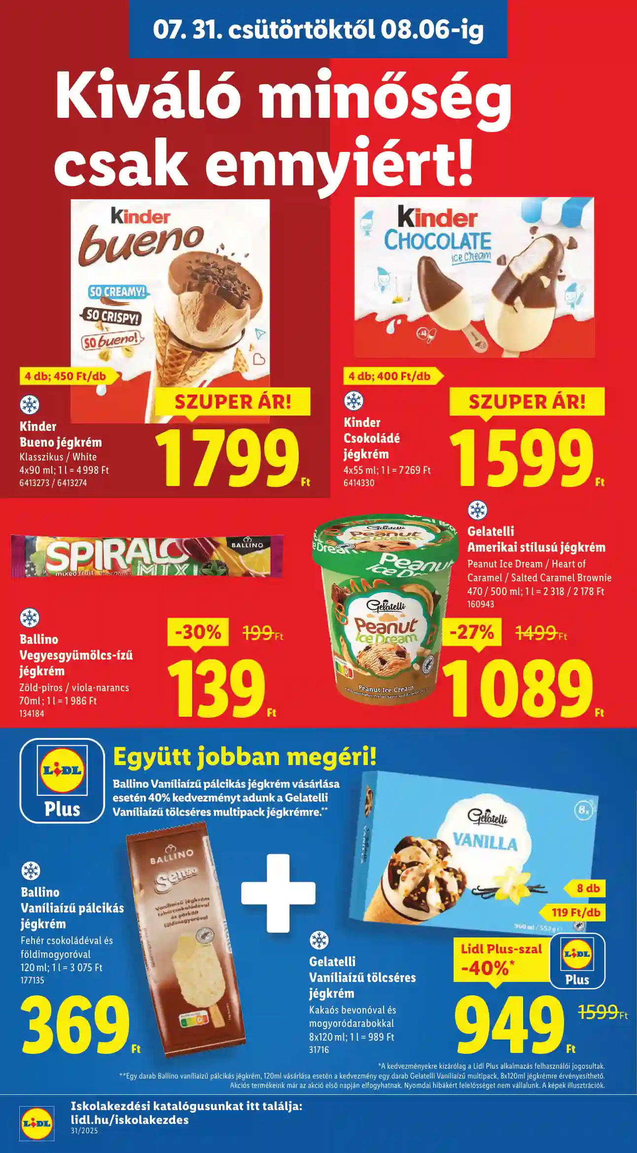 Lidl akciós újság 31. hét (Érvényes 07.31-től) (52 oldal)