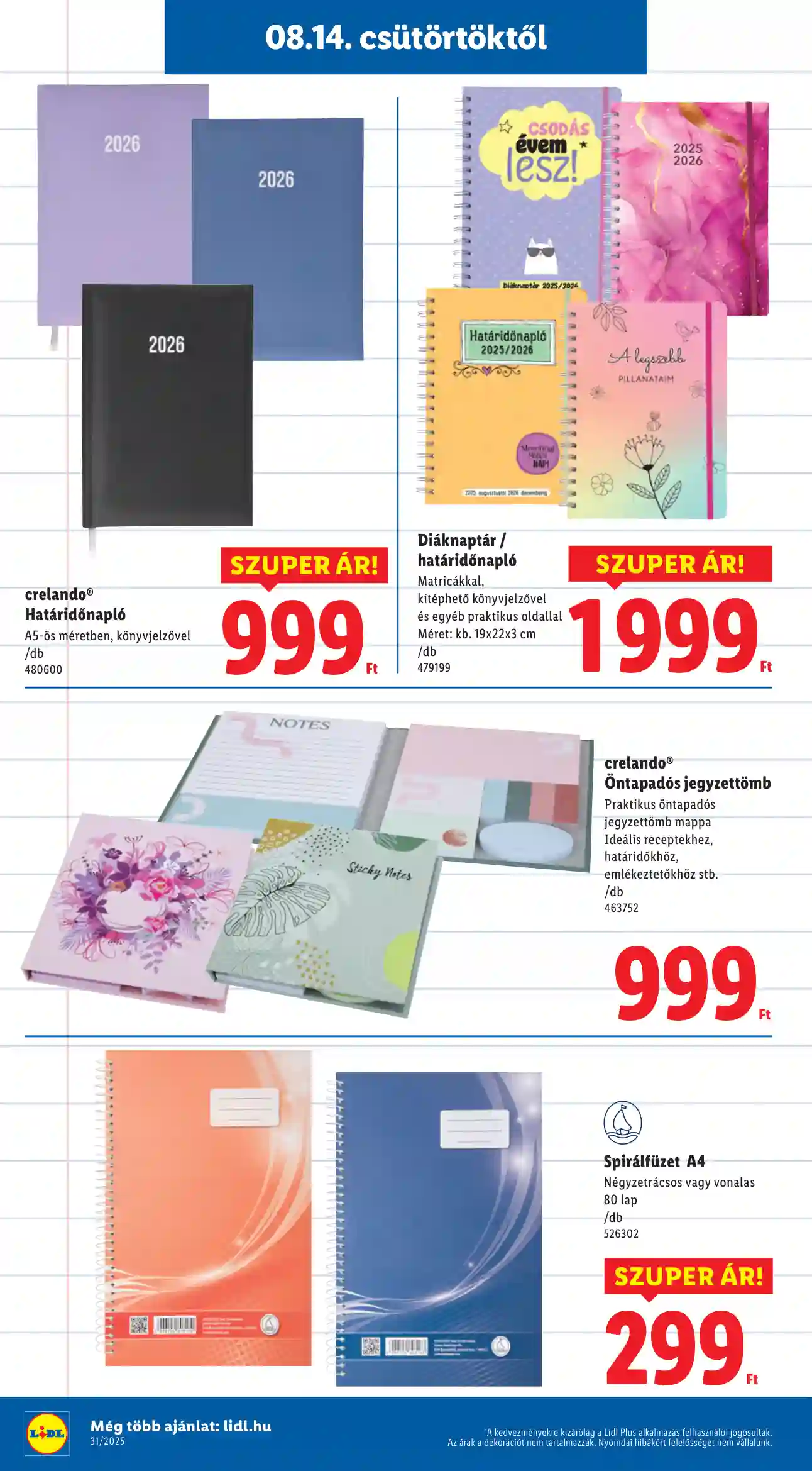 Lidl akciós újság 31. hét (Érvényes 07.31-től) (8 oldal)