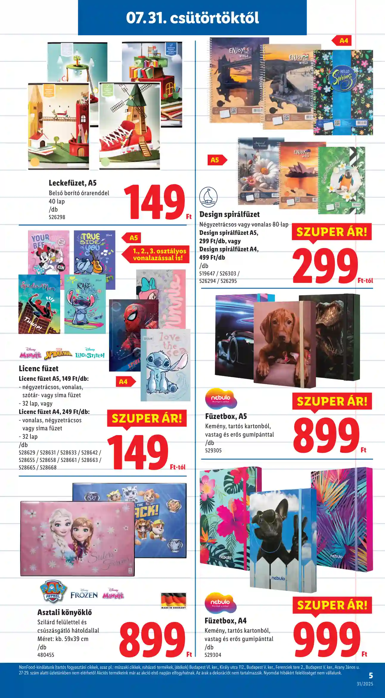 Lidl akciós újság 31. hét (Érvényes 07.31-től) (13 oldal)