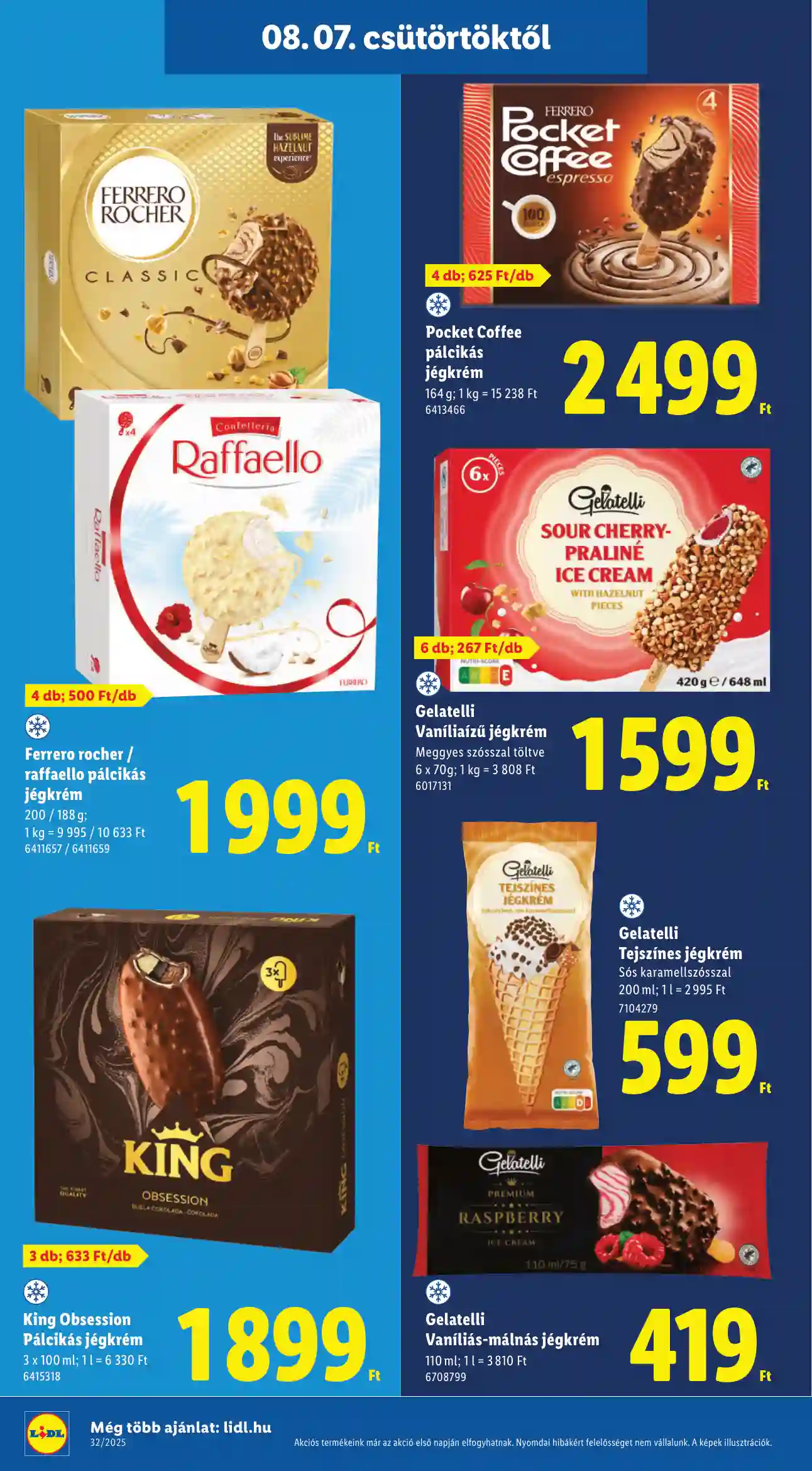 Lidl akciós újság 32. hét (Érvényes 08.07-től) (15 oldal)
