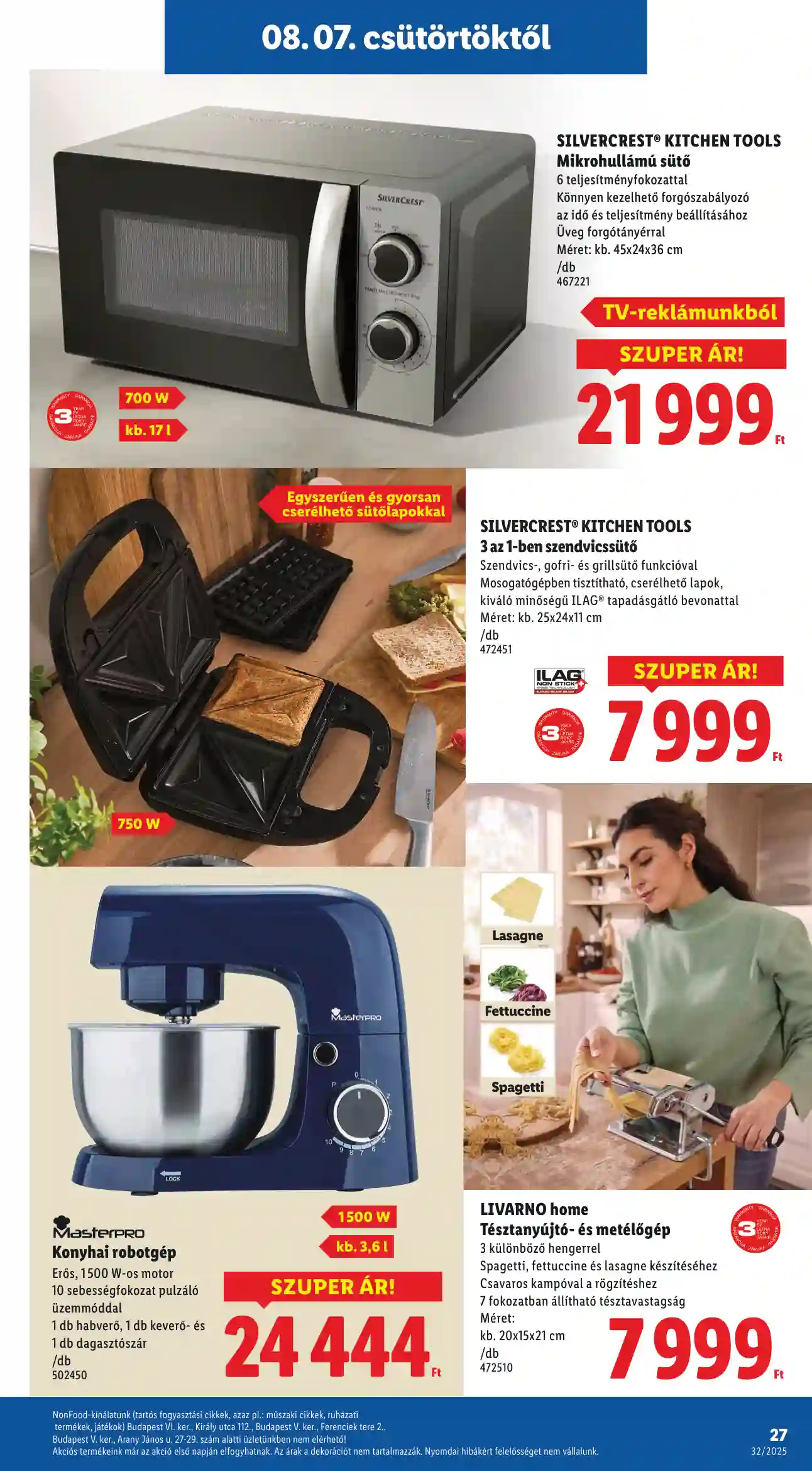 Lidl akciós újság 32. hét (Érvényes 08.07-től) (20 oldal)